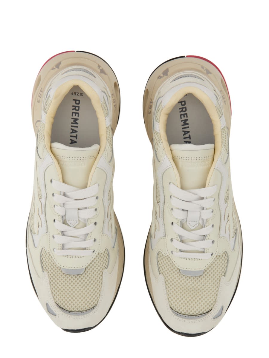 Shop Premiata Sneaker Sharkyd 291 In White