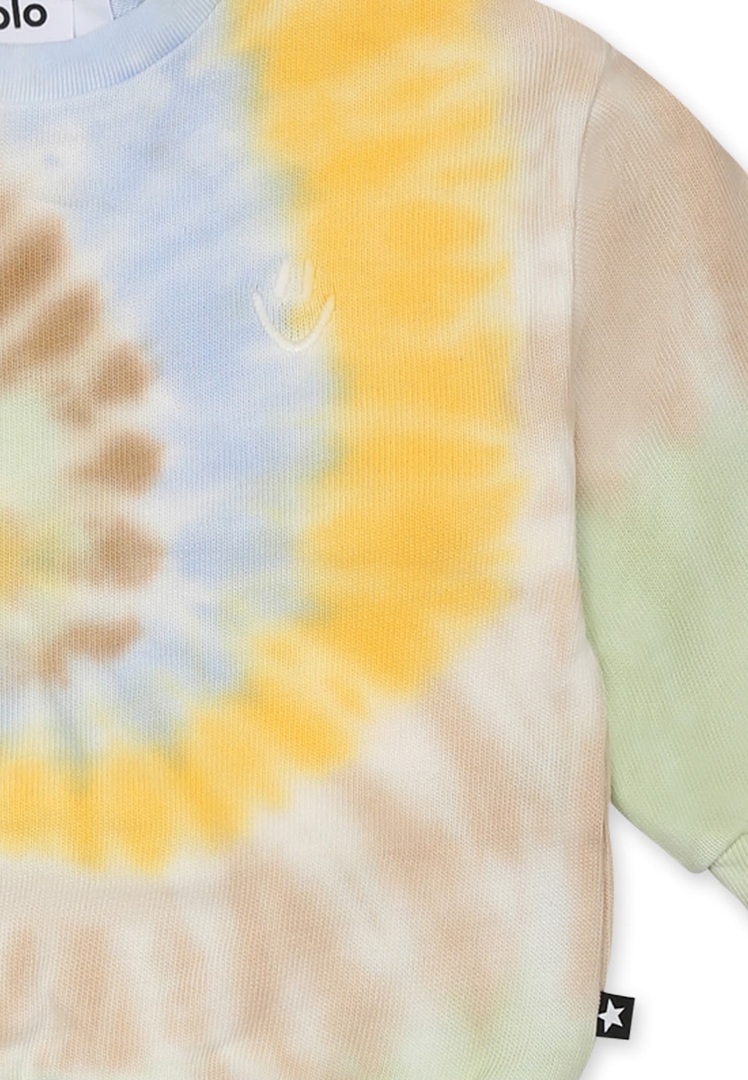 Molo Tie-dye Print Sweatshirt In Multicolor