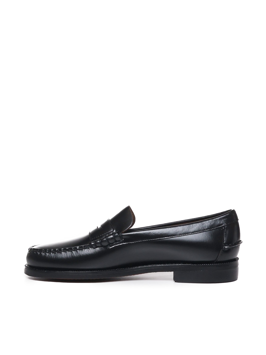 Shop Sebago Classic Dan Loafers In Black