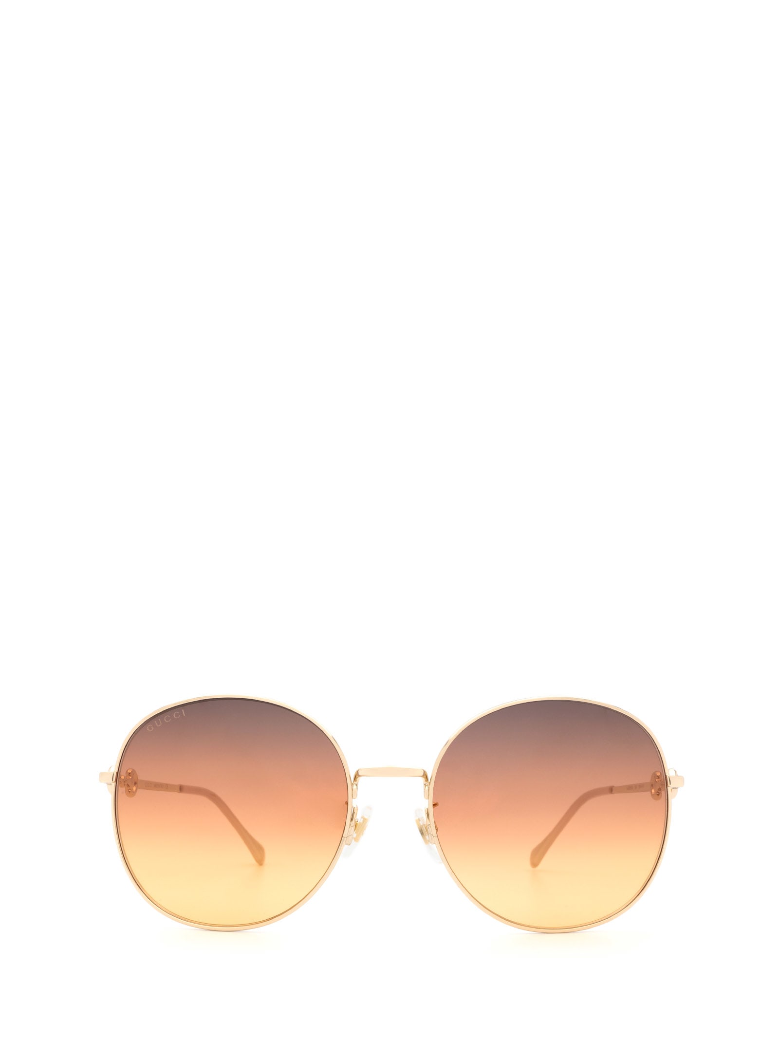 GUCCI GG0881SA GOLD SUNGLASSES