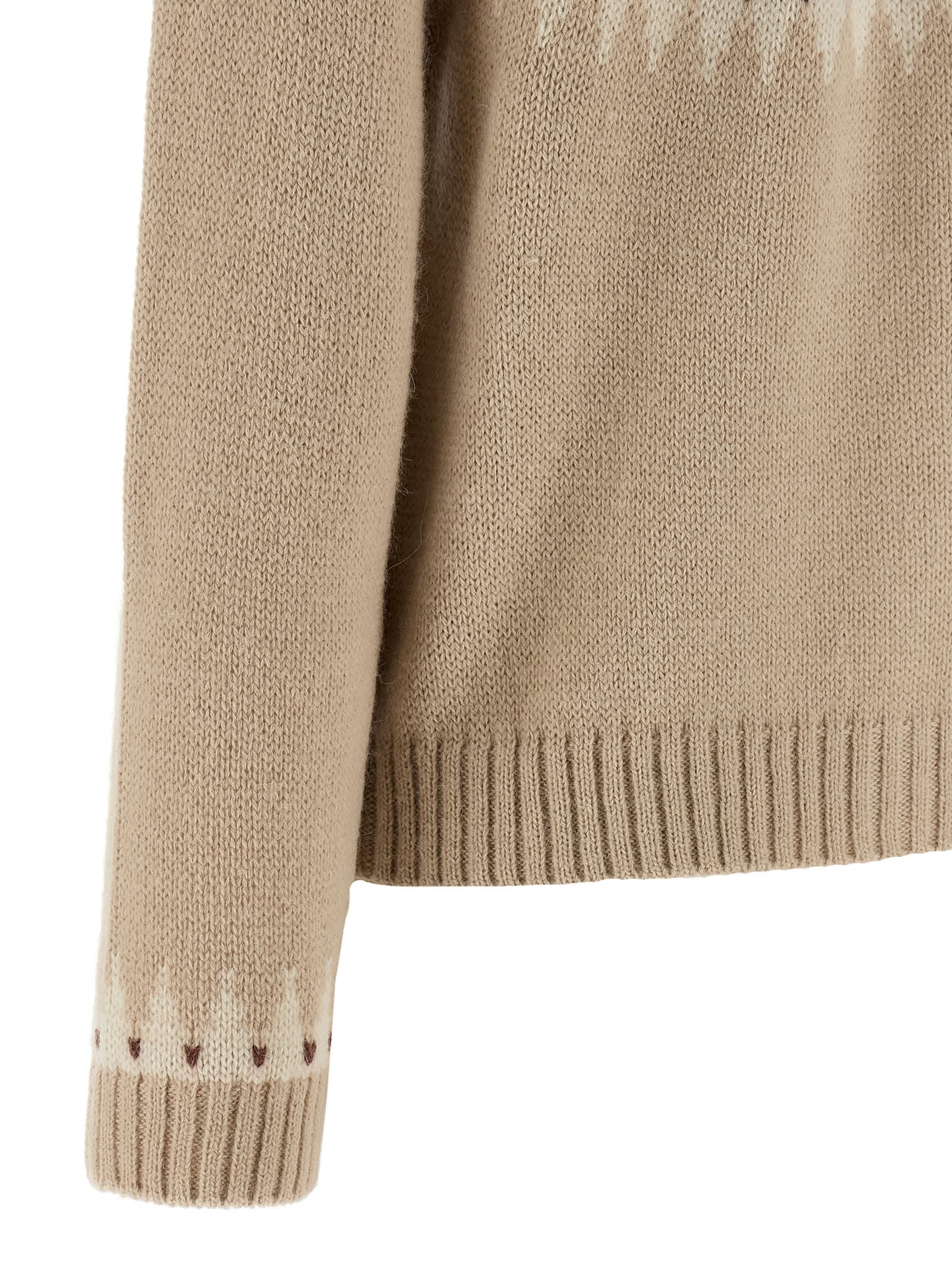 Weekend Max Mara Cabiria1234 Cardigan In Brown