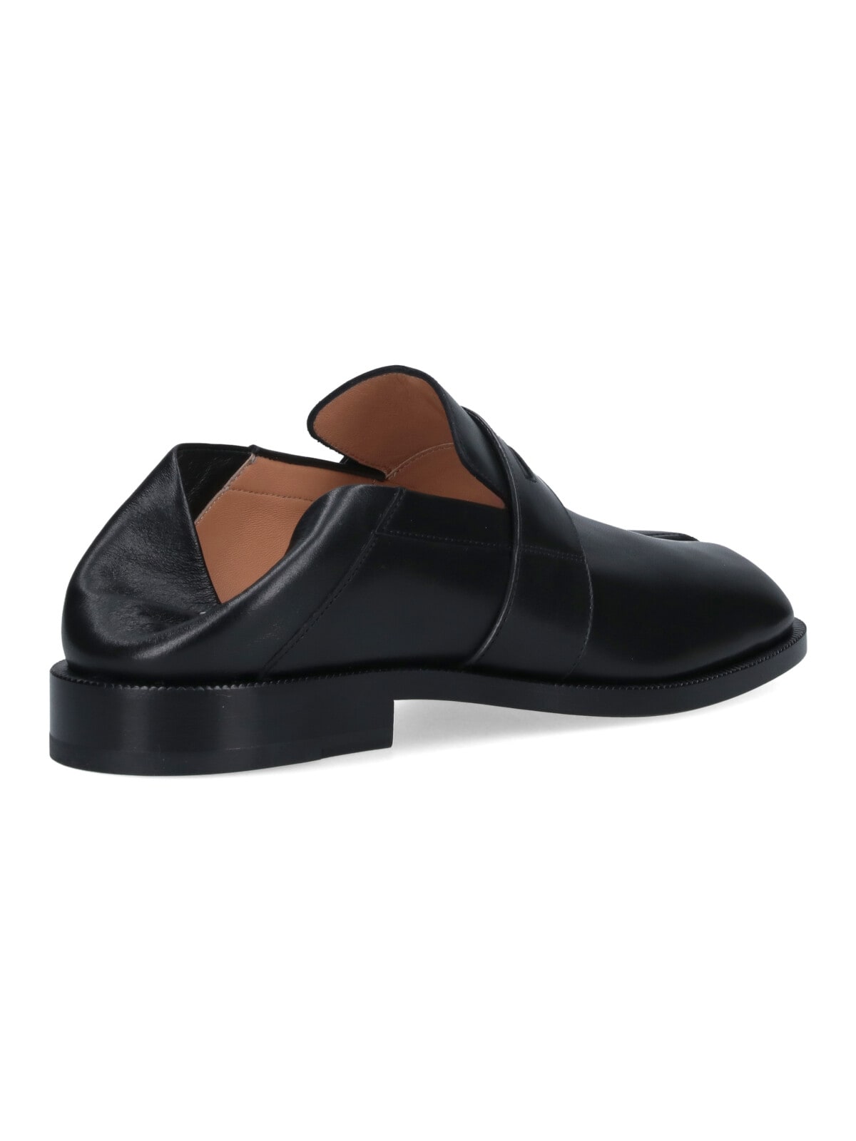 Maison Margiela Tabi Loafers In Black