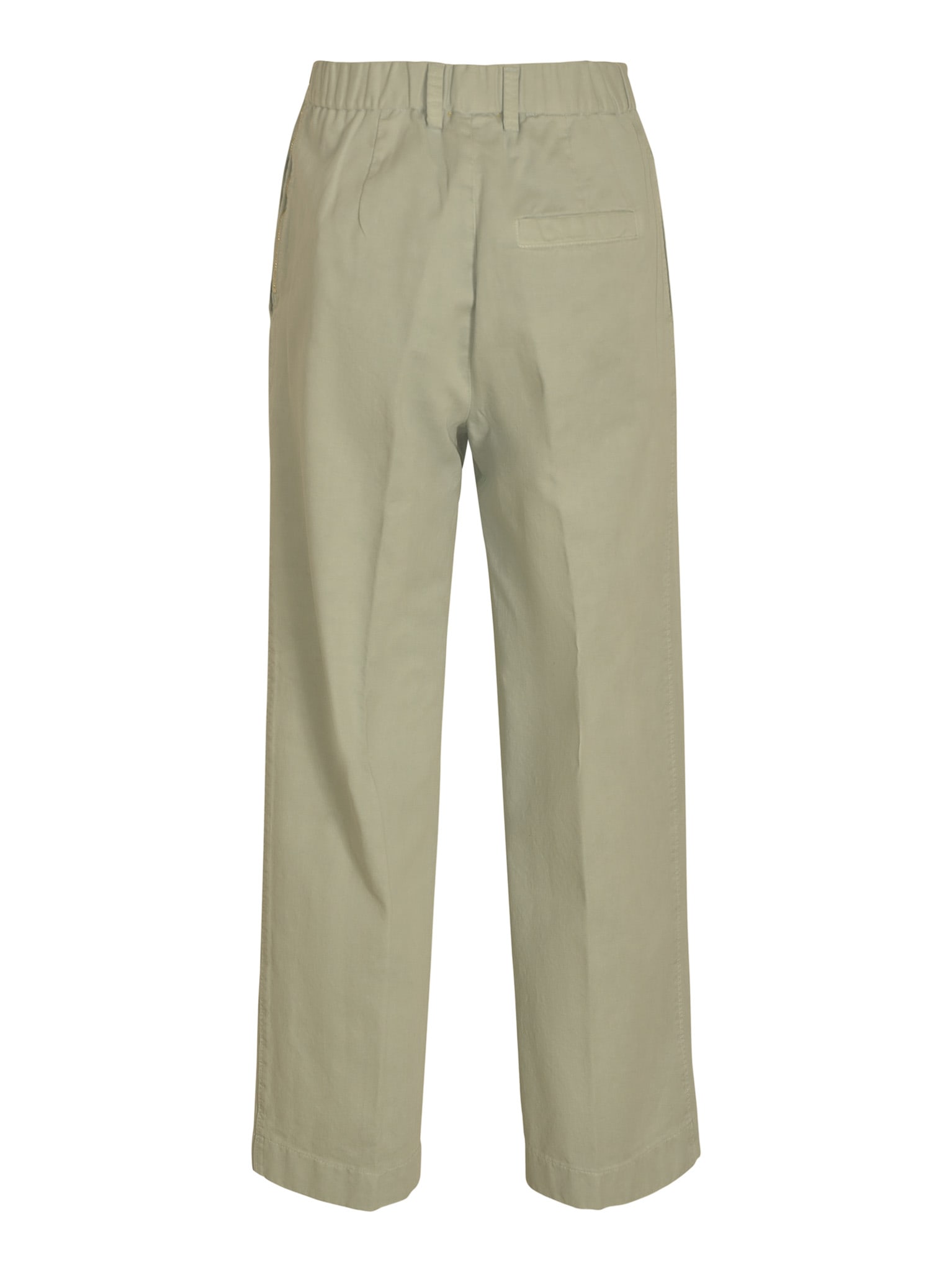 Shop Forte Forte Low Crotch Trousers In Ice Lime
