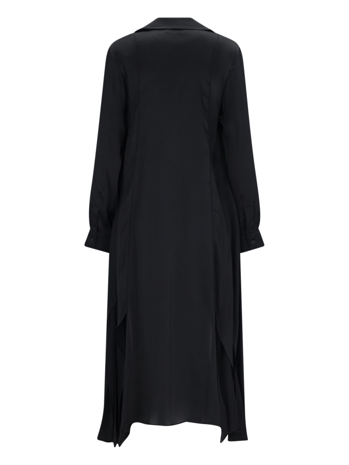 Shop Coperni Maxi Shirt Dress In Black