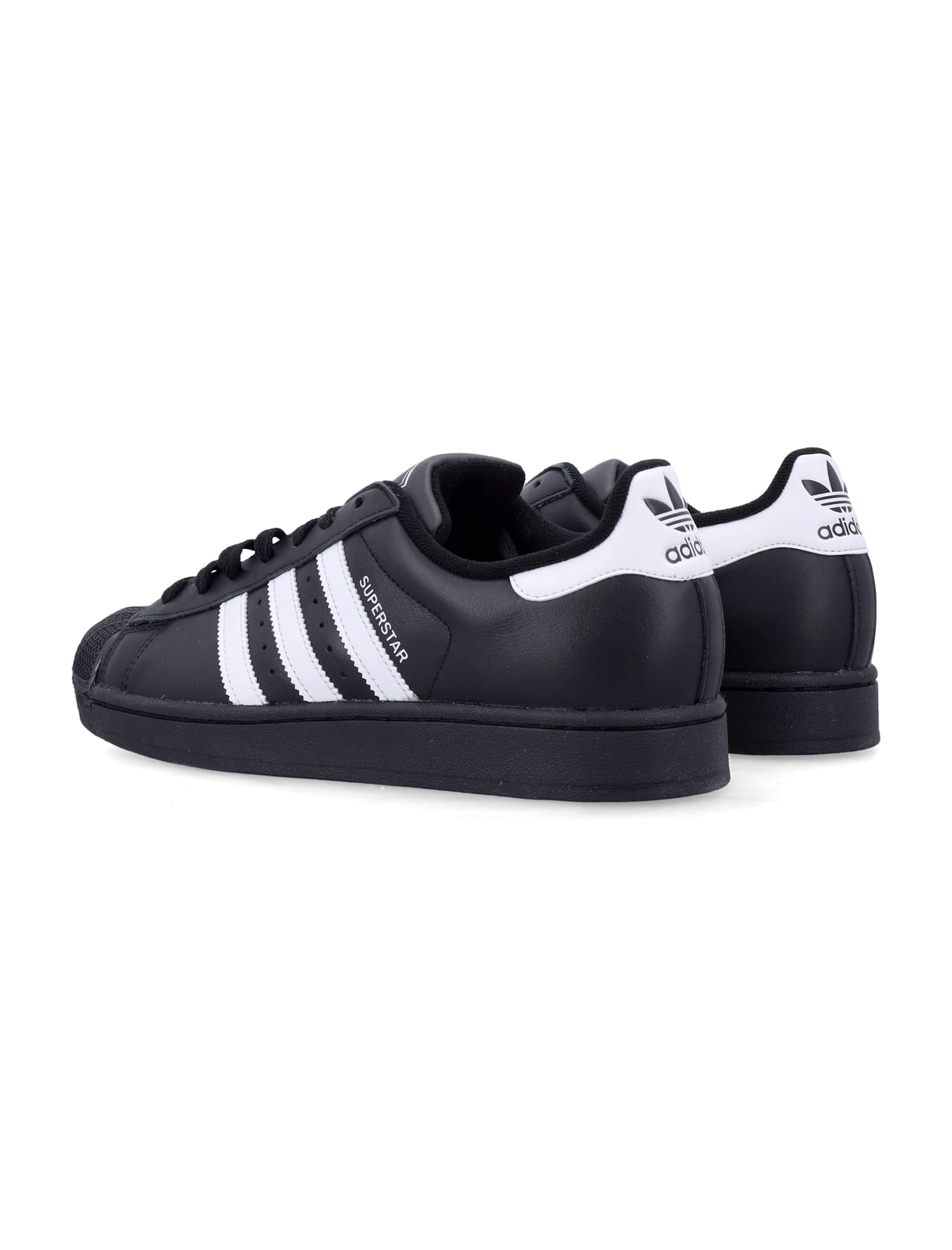 Adidas Originals Superstar Ii Sneakers In Black