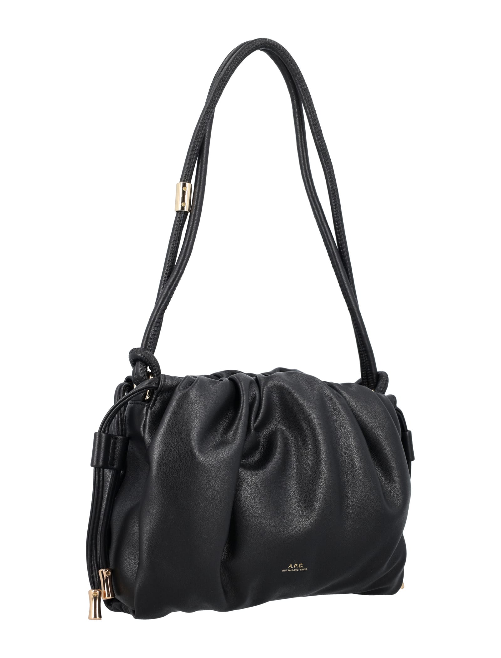 Shop Apc Ninon Mini Bag In Black