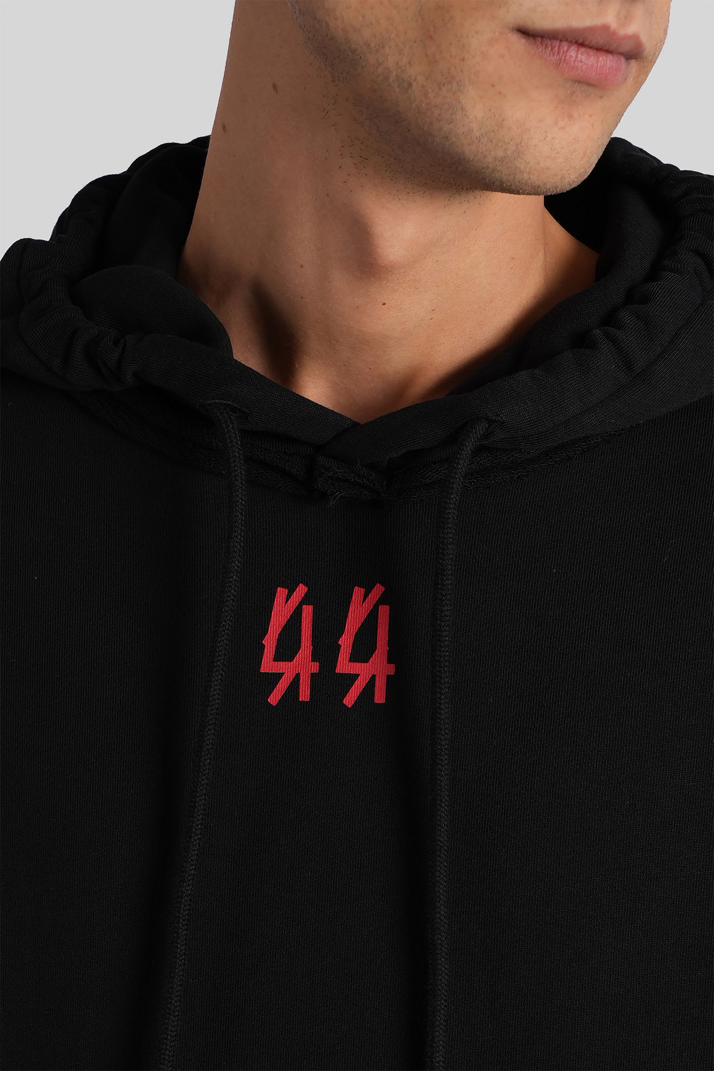 44 Label Group Black Drip Hoodie Sweatshirt In Black
