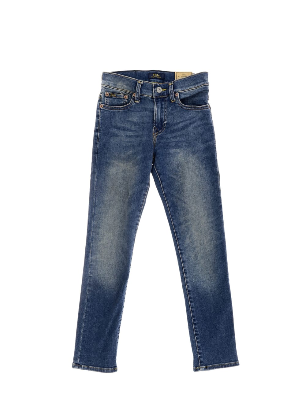 Five-pocket Blue Denim Jeans Polo Ralph Lauren Boy