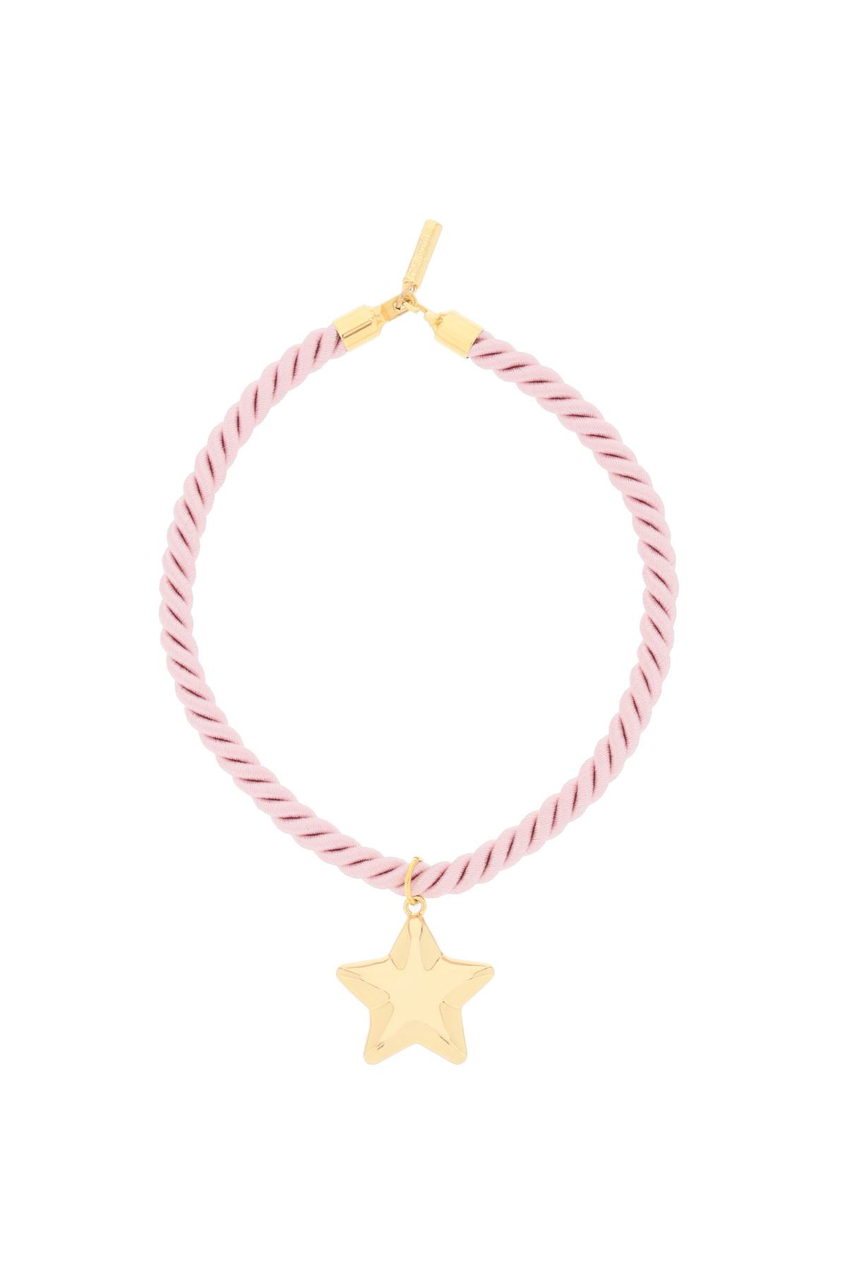 Shop Timeless Pearly Necklace With Charm In Pink (pink)