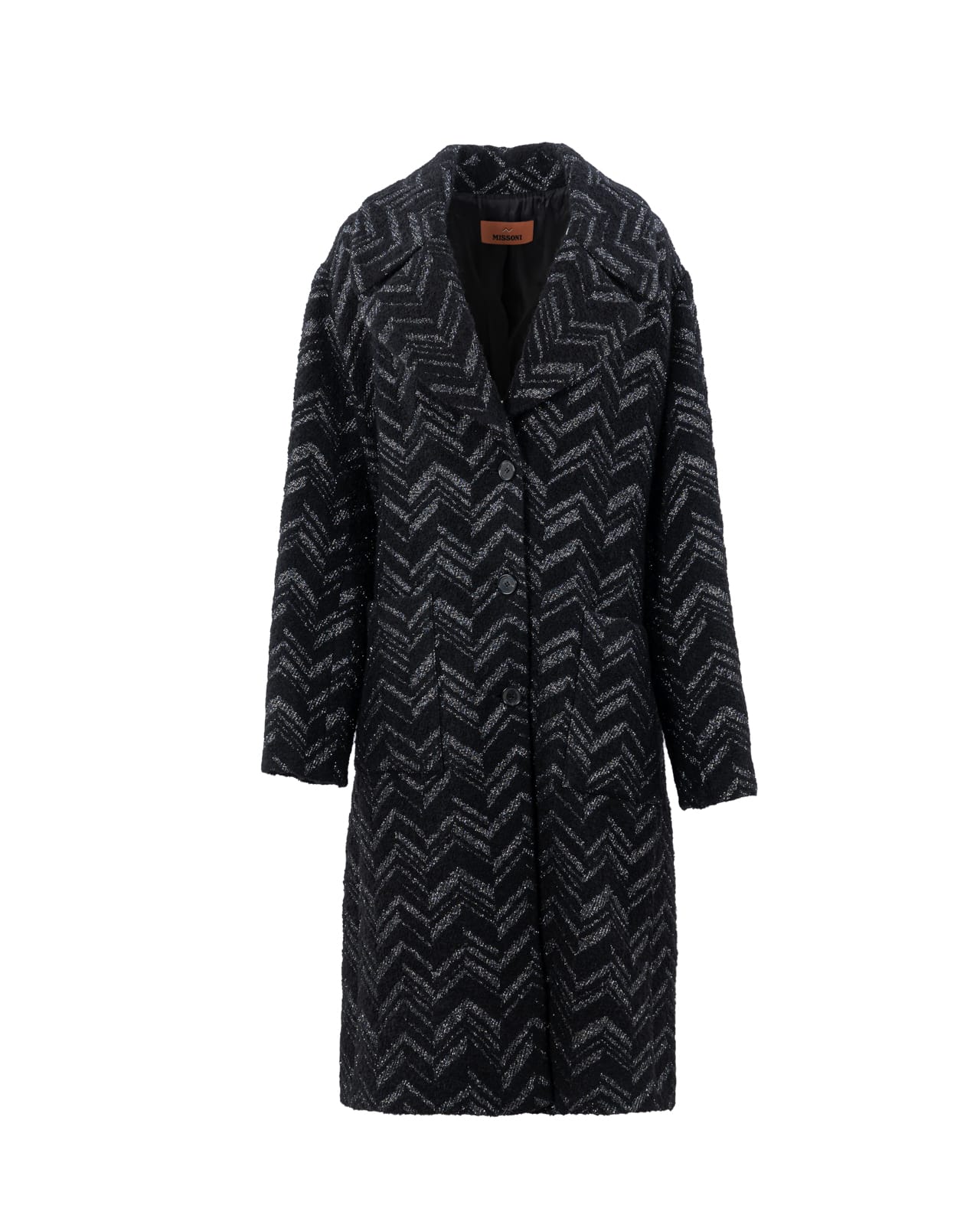 Shop Missoni Coats Bicolored