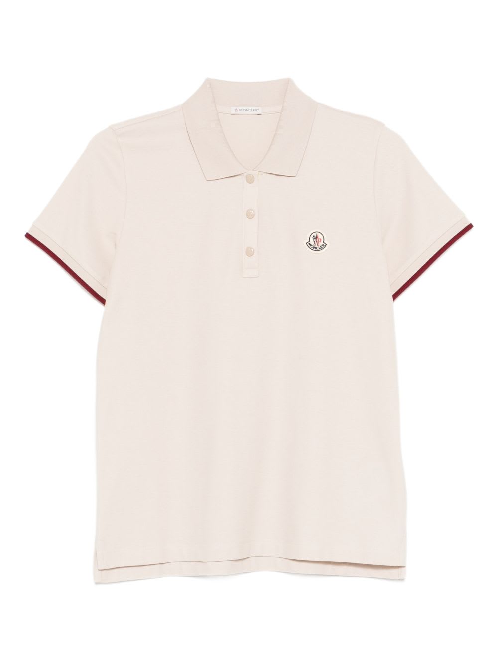 Moncler Logo Cotton Polo Shirt