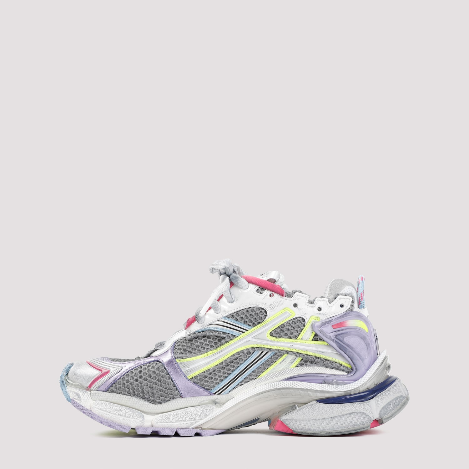 Balenciaga Women Sneaker Runner Gradient In Multi