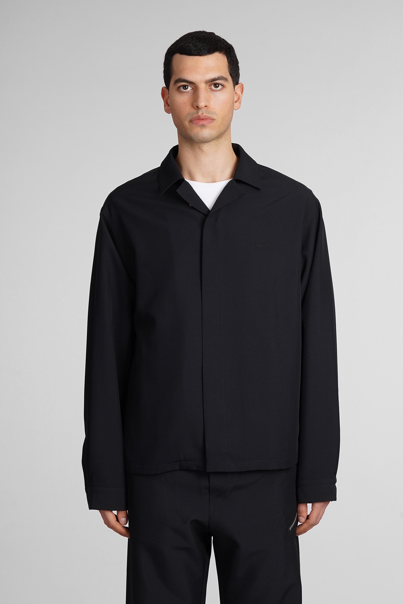 OAMC System Shirt Shirt In Black Cotton