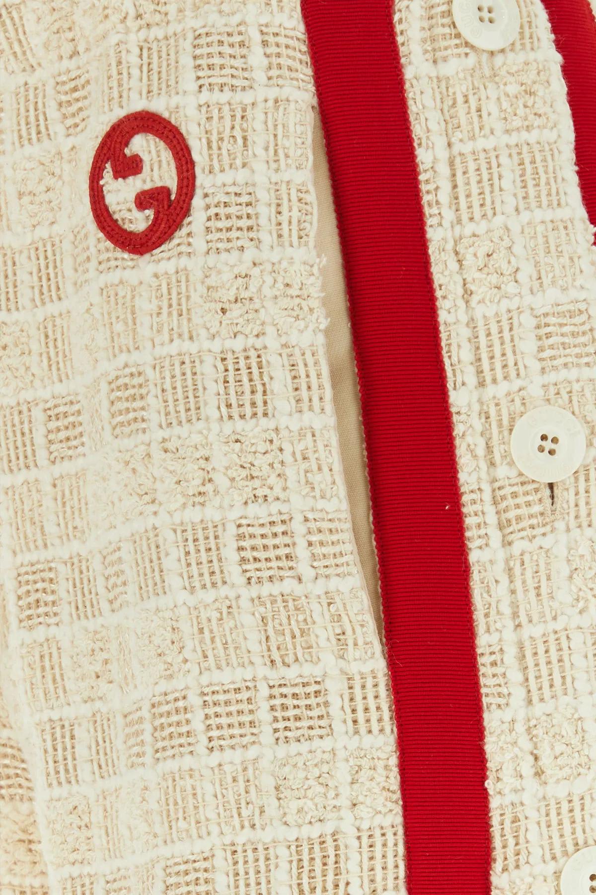 Gucci Cotton Shorts In White