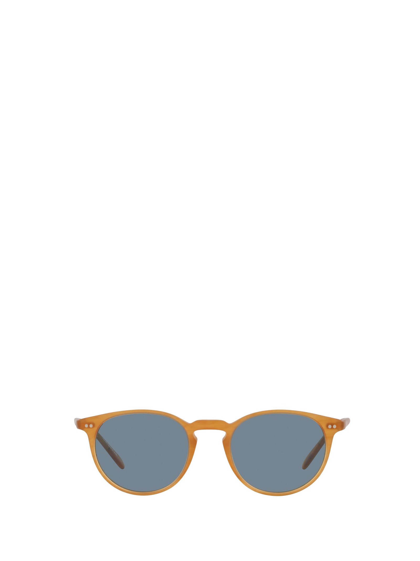 Shop Oliver Peoples Ov5004su Semi Matte Amber Tortoise Sunglasses