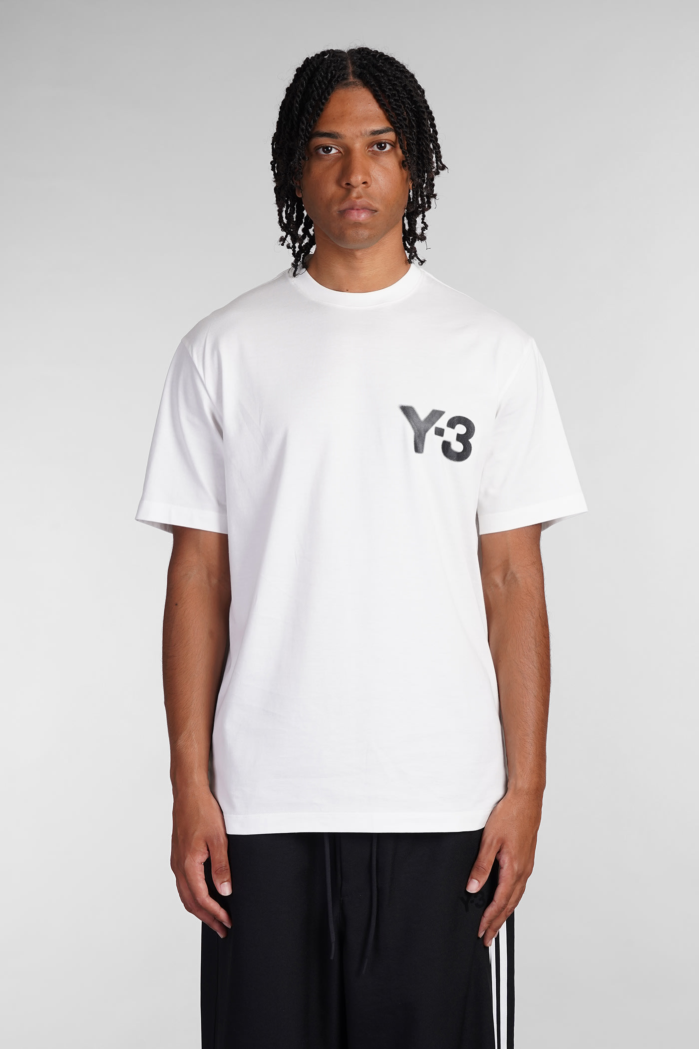 T-shirt In White Cotton