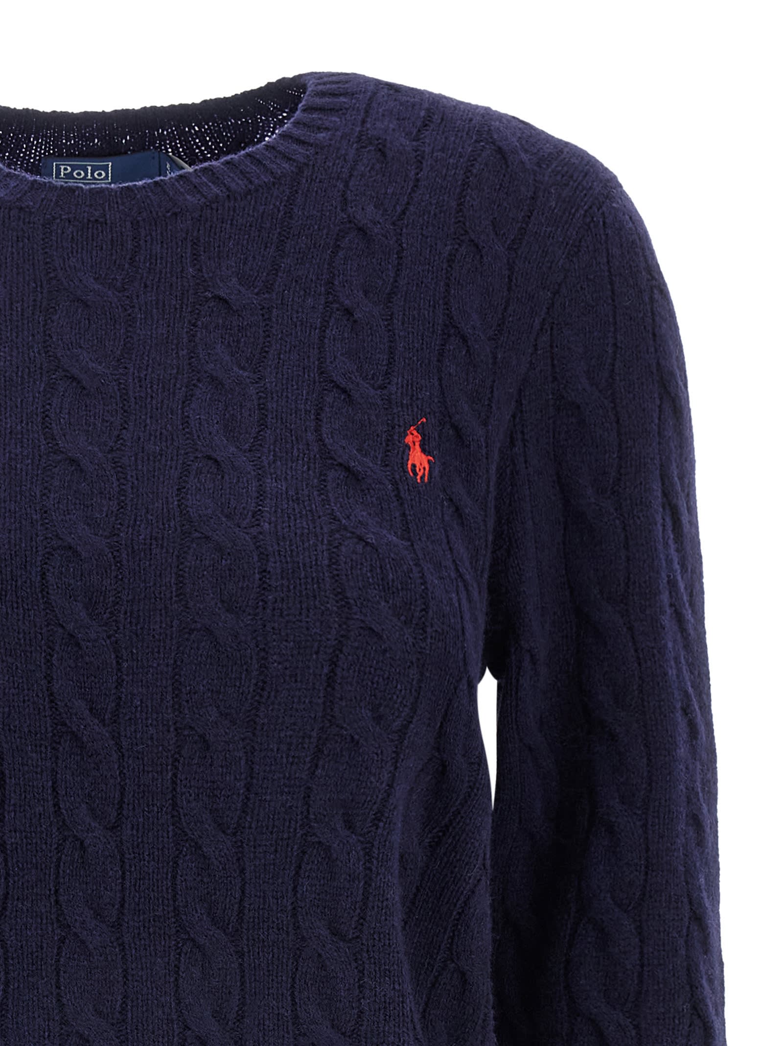 Ralph Lauren Julianna Sweater In Blue