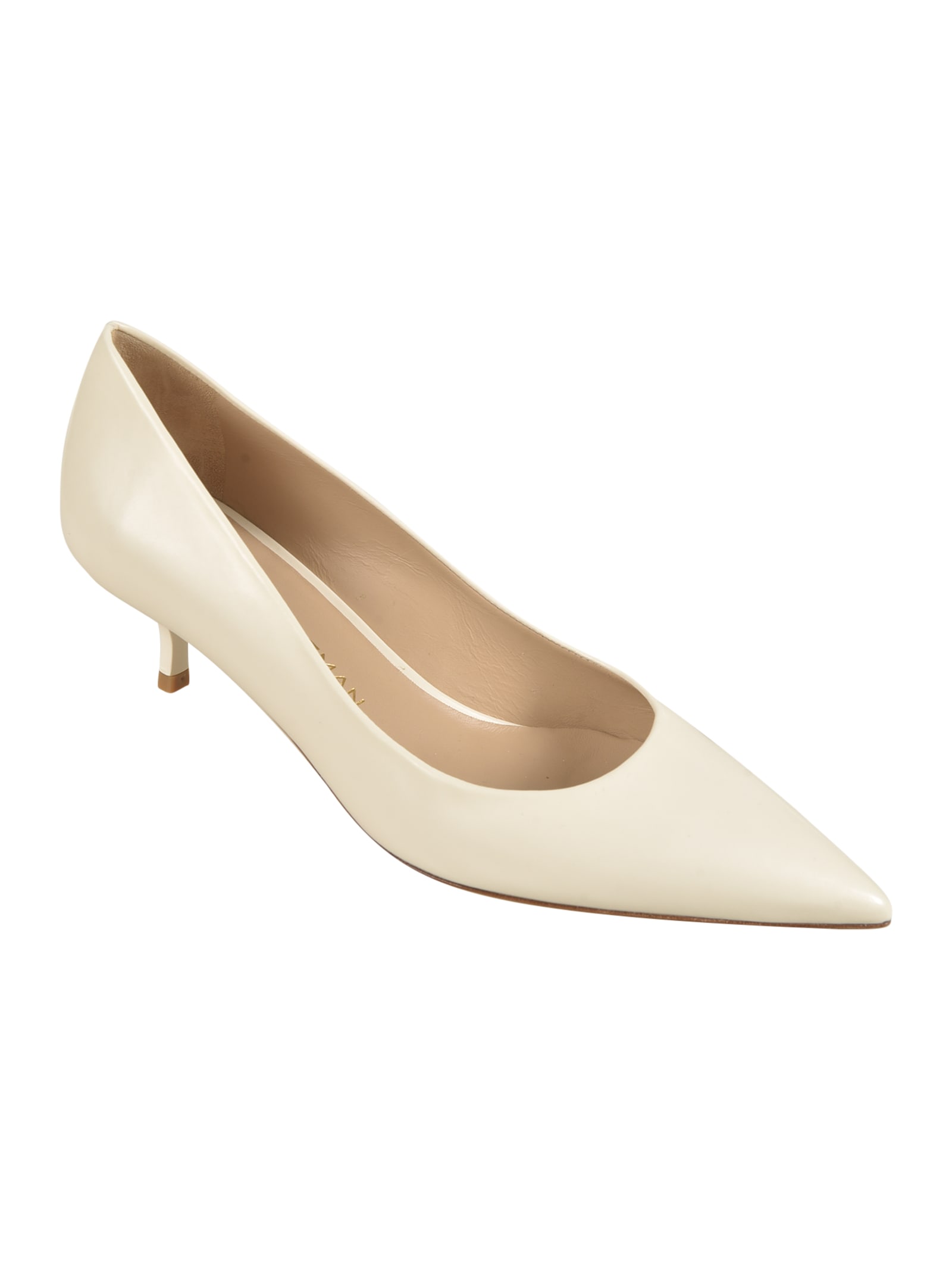 Stuart Weitzman Stuart Power Pumps In Cream
