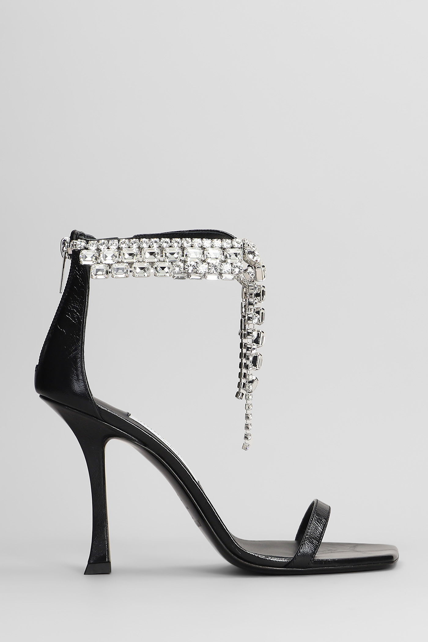 Verity 100 Sandals In Black Leather