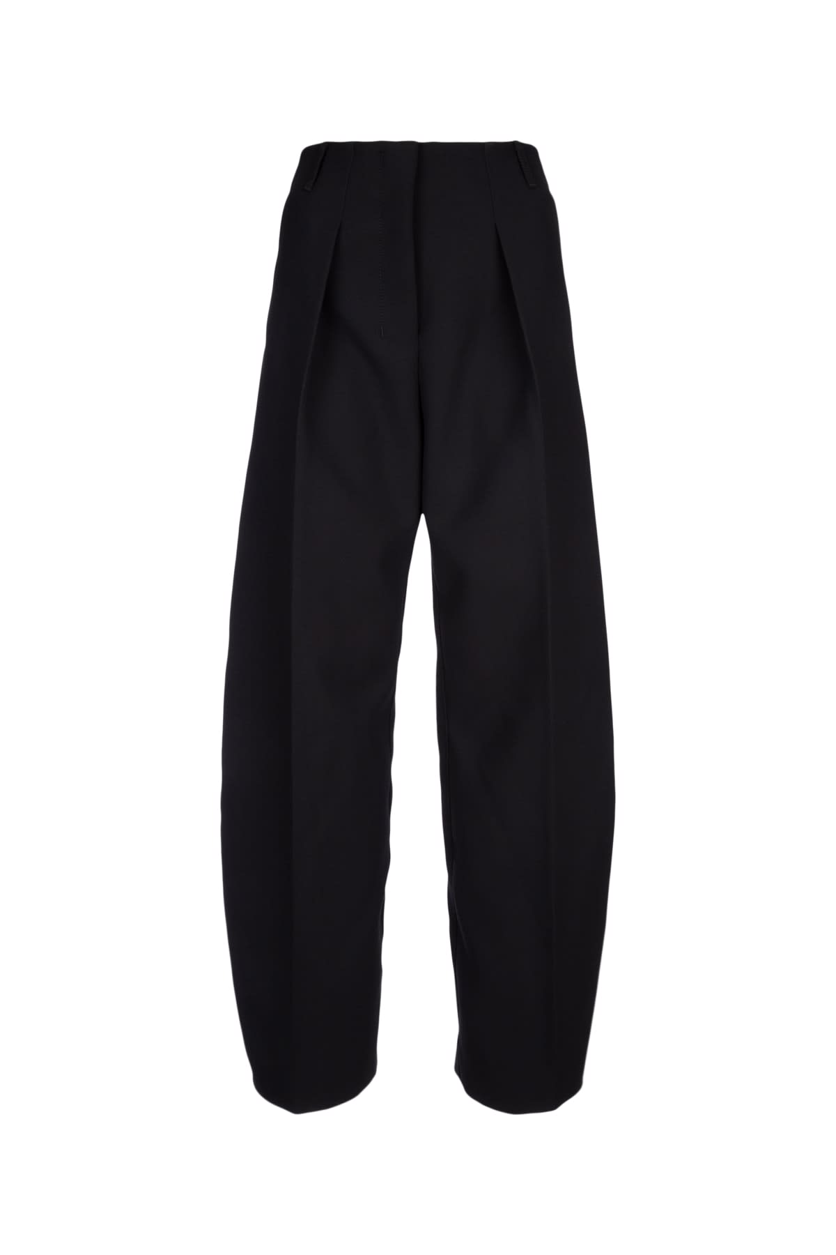 Shop Jacquemus Pantalone In Black
