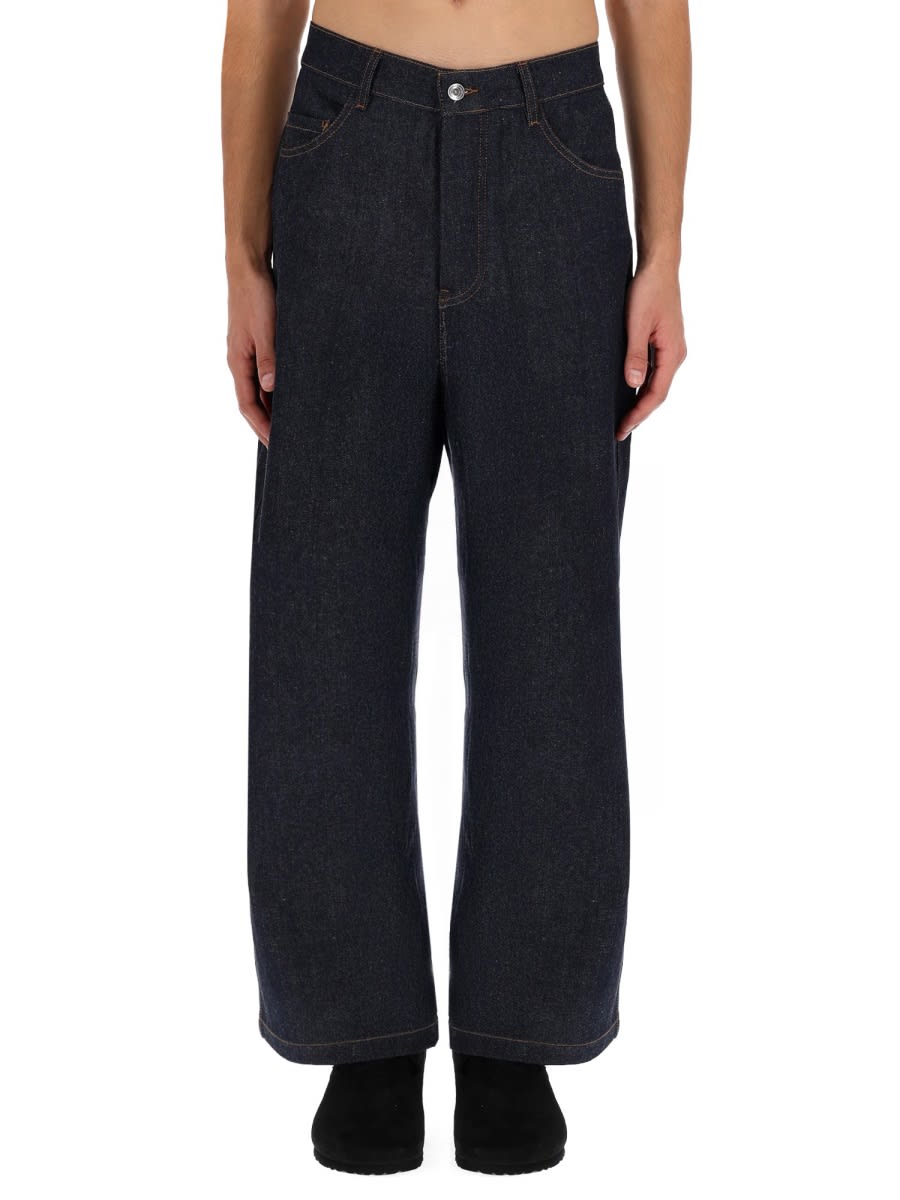 Ymc You Must Create Replacement Jeans In Blue