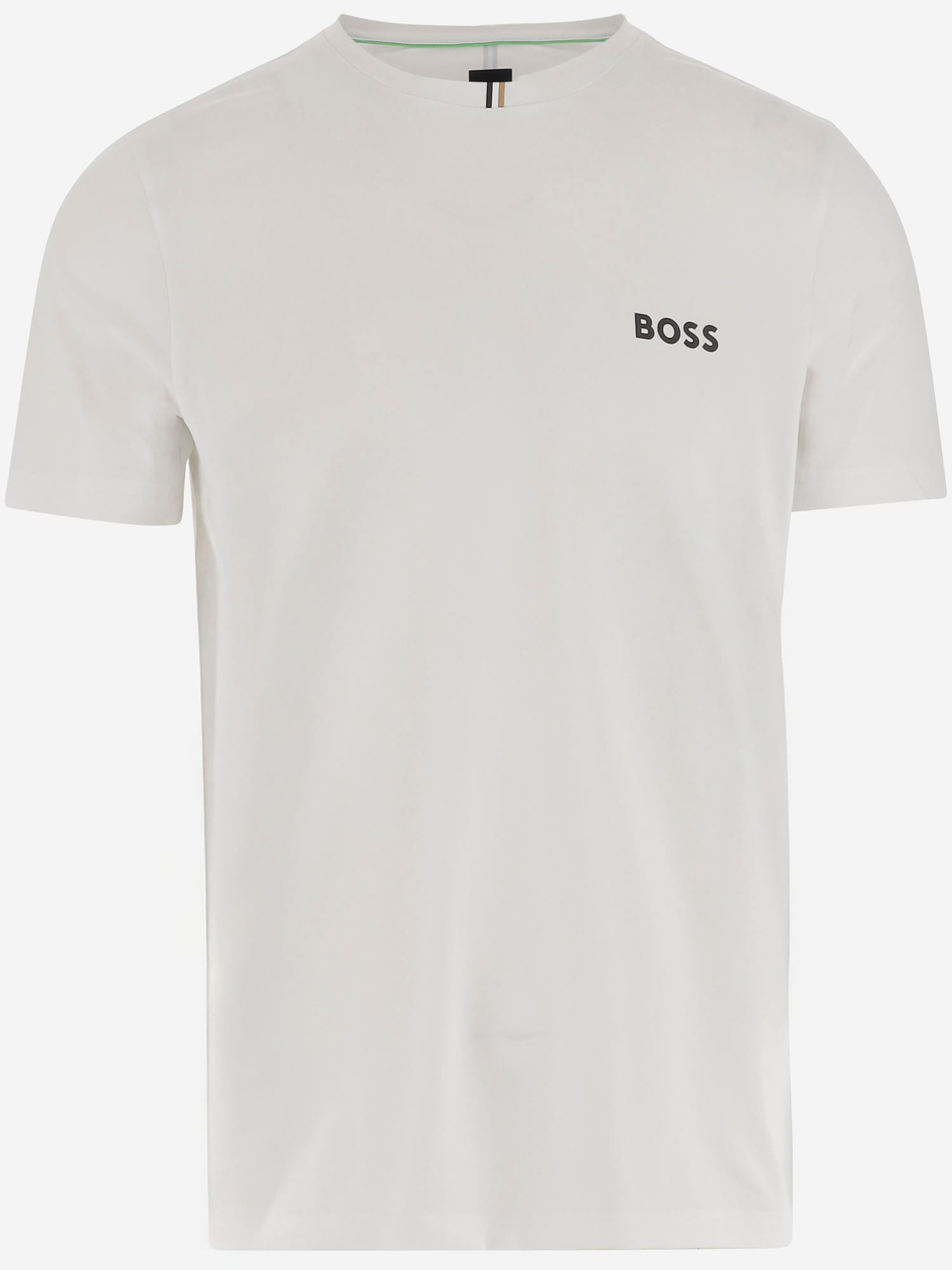 Stretch Nylon T-shirt With Logo