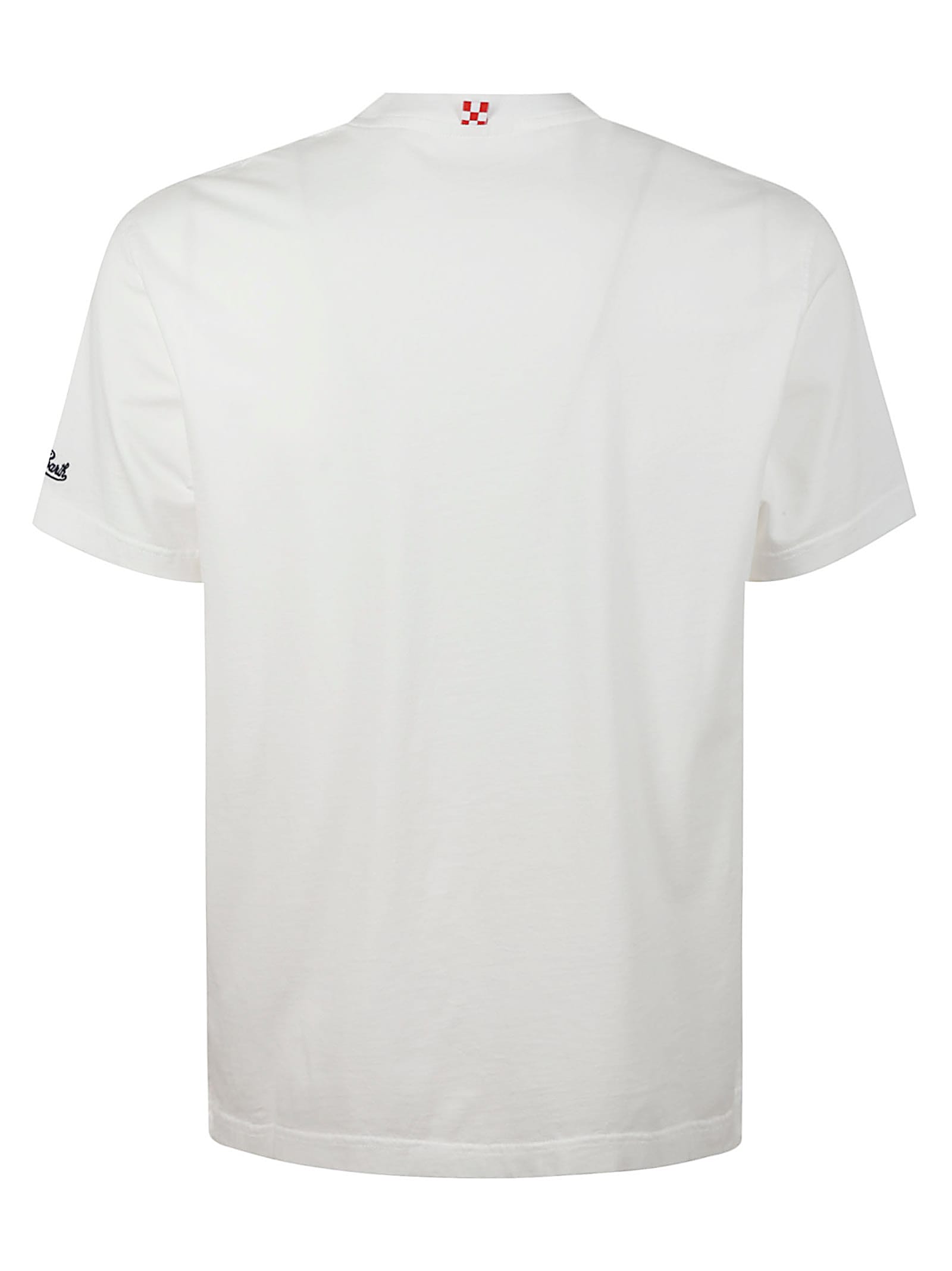 Mc2 Saint Barth Tshirt Man In White