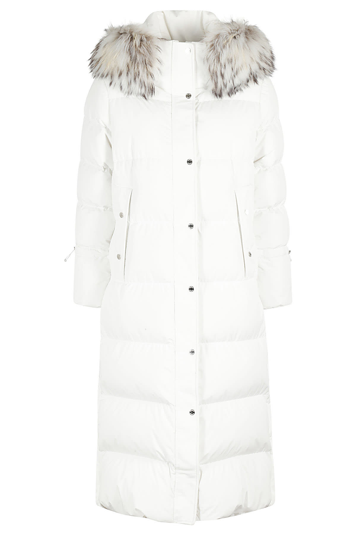 Shop Moorer Breuil Fur Stp In Blanc