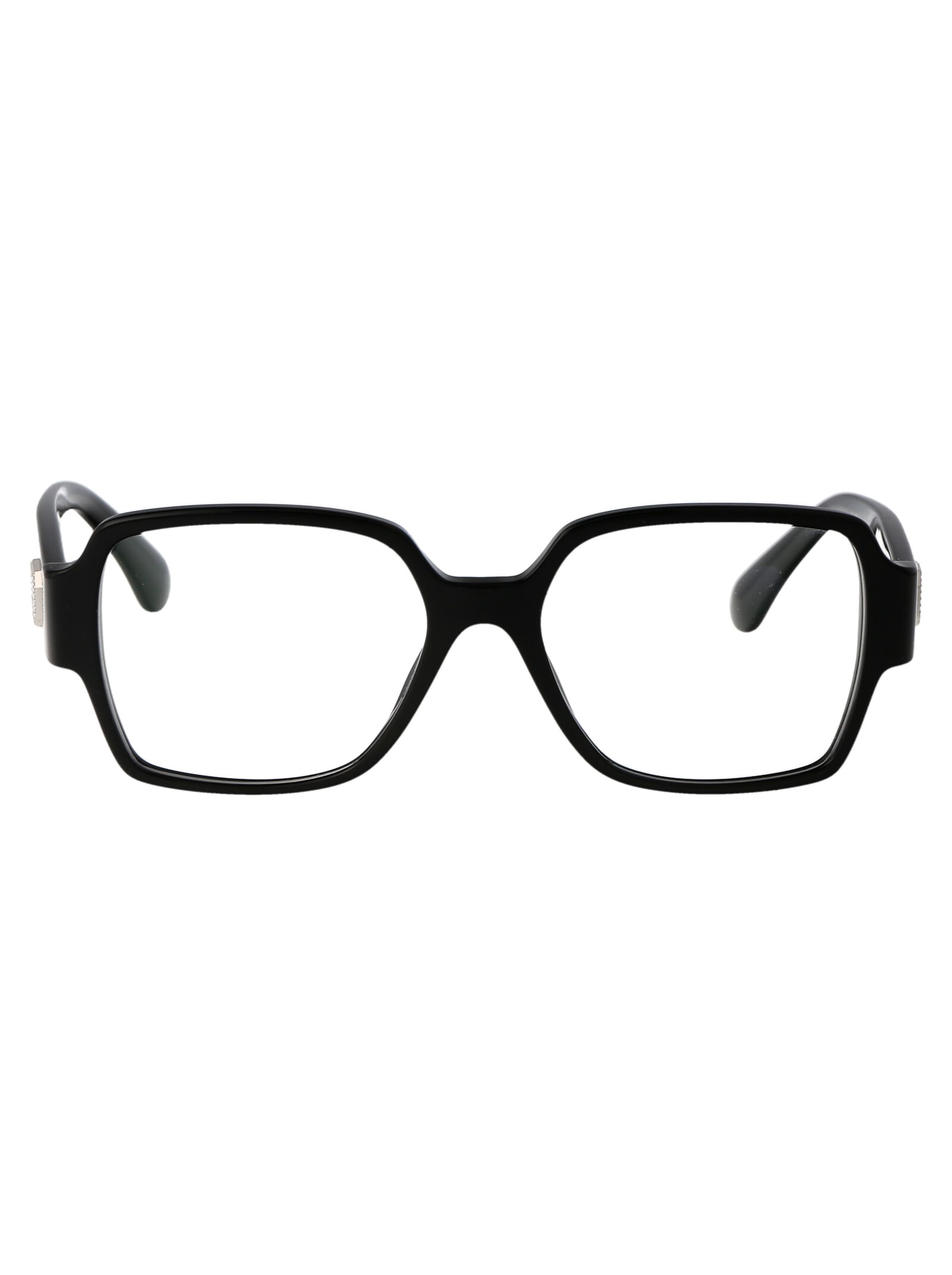 Pre-owned Chanel 0ch3438 Glasses In 1404 Black