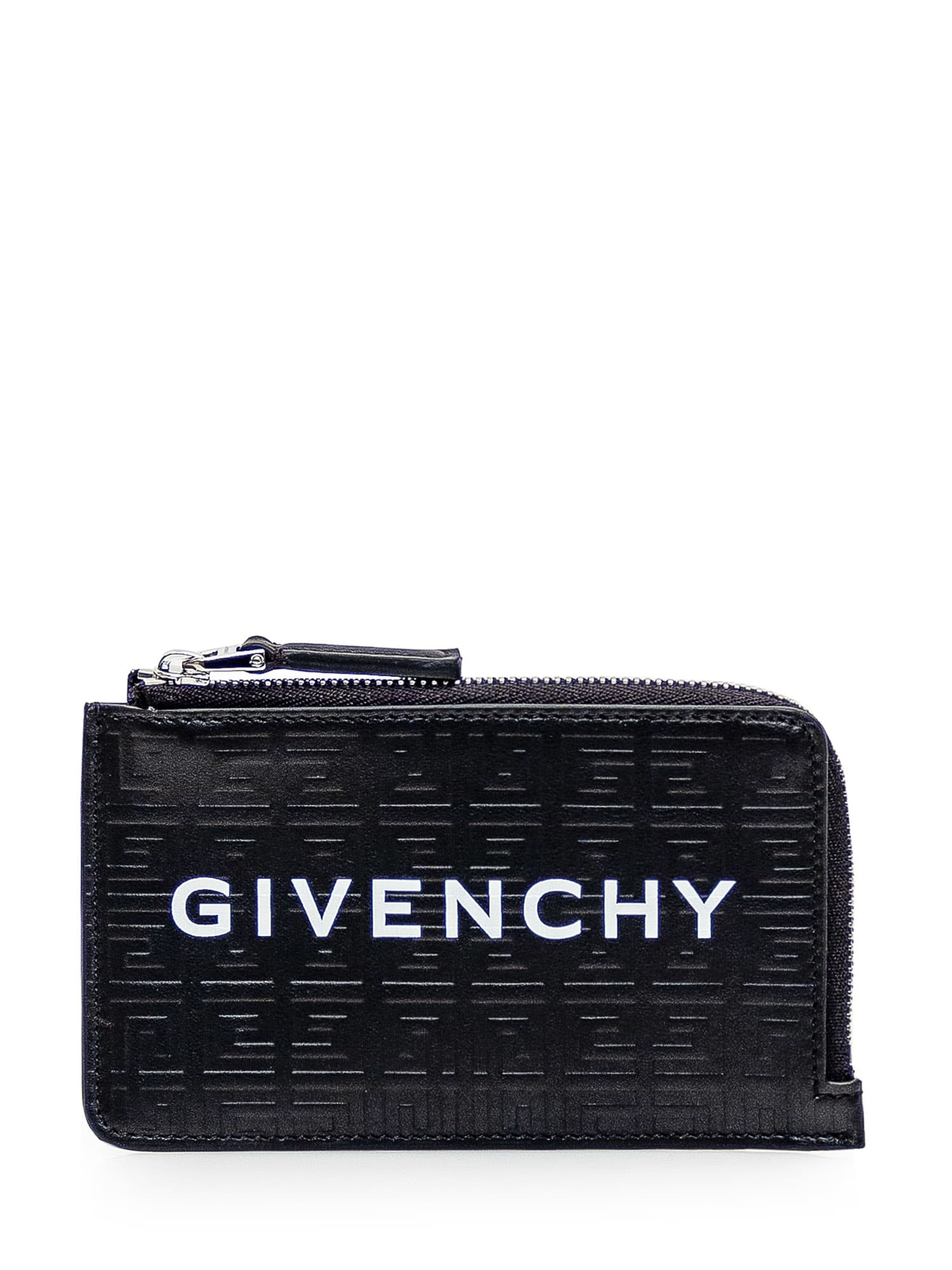 Shop Givenchy Card Holder With Logo In Black