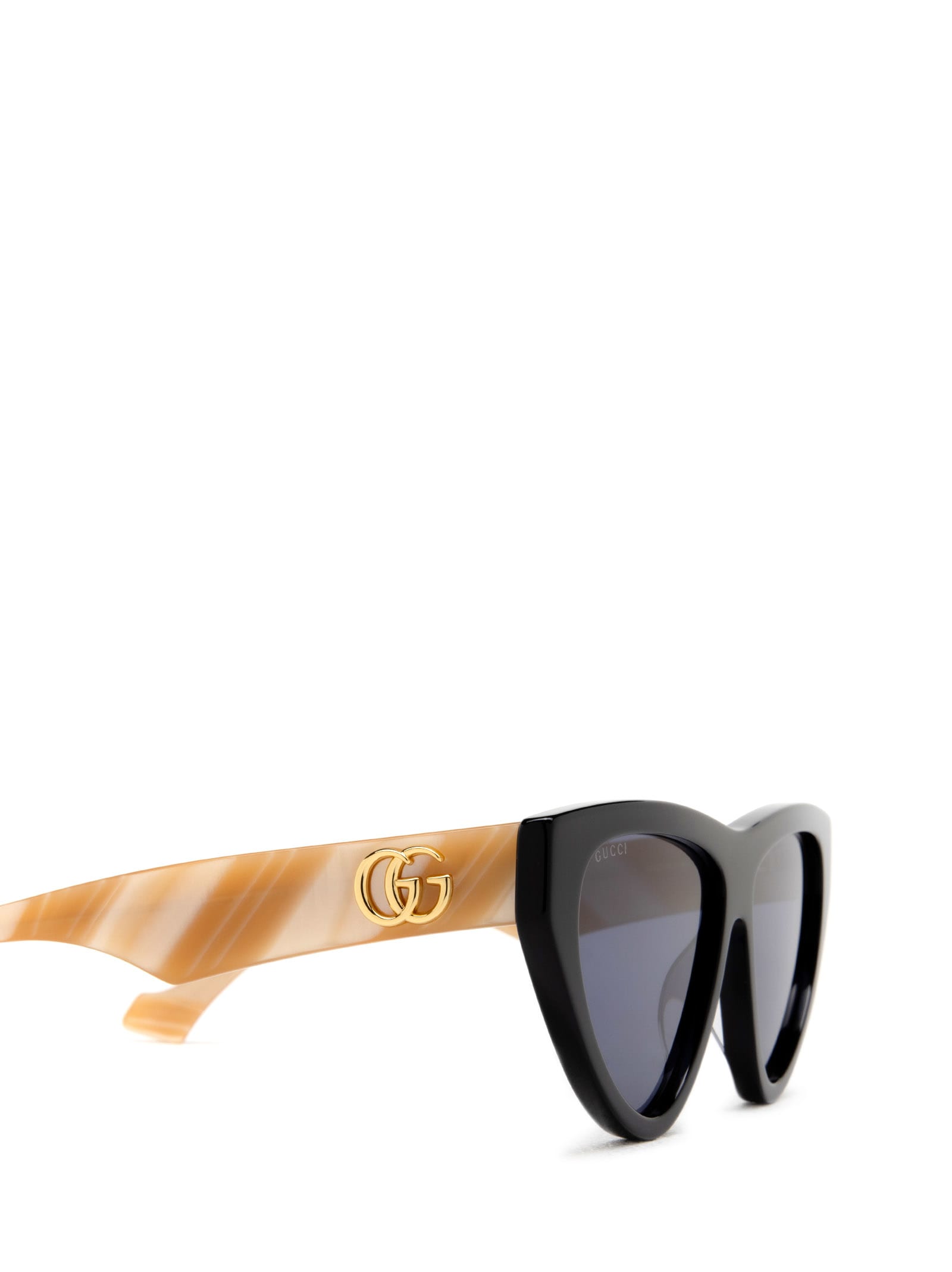 Shop Gucci Gg1333s Black Sunglasses