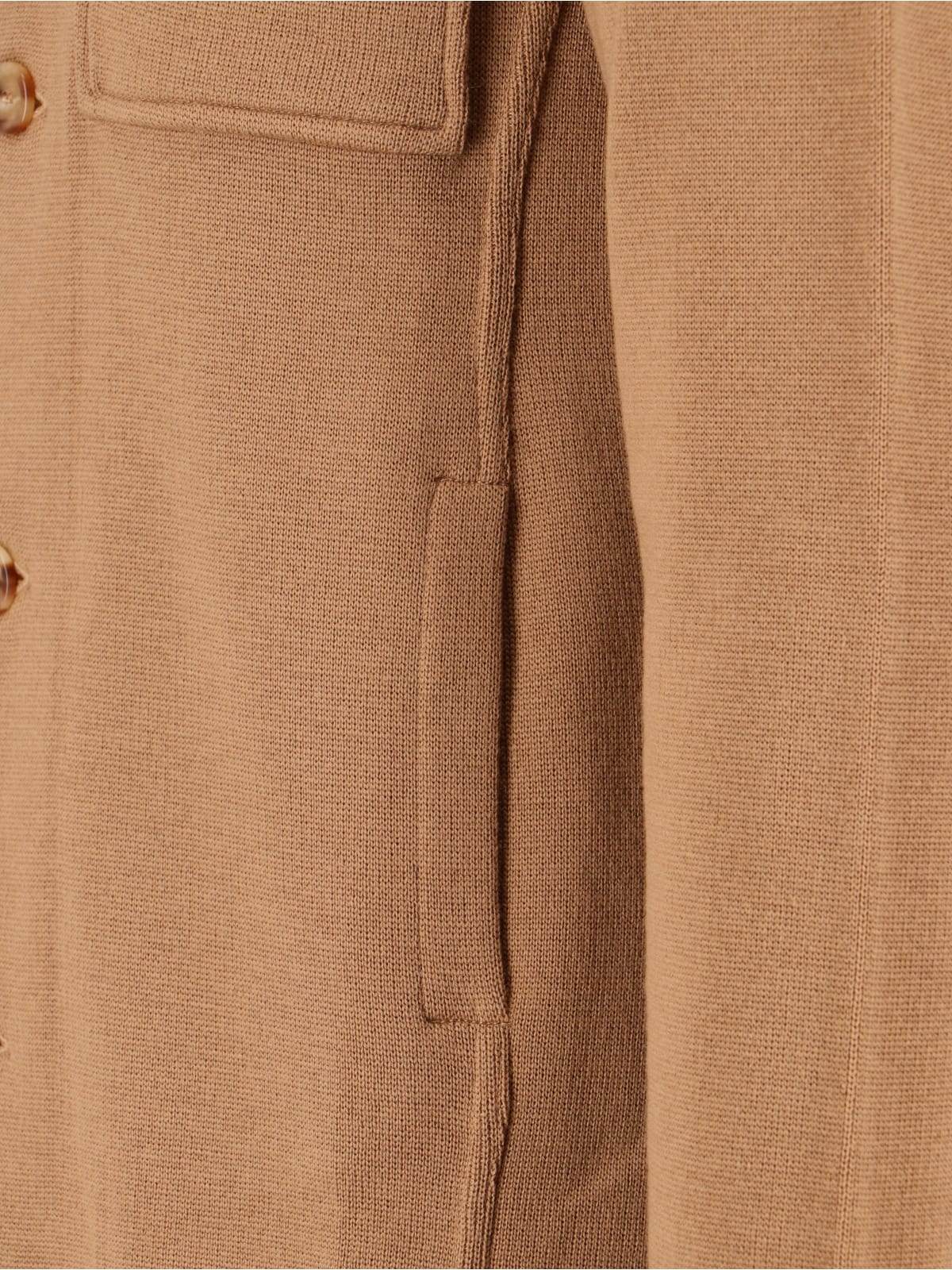 Lardini Relaxed Fit Jacket Front Pockets In Brown