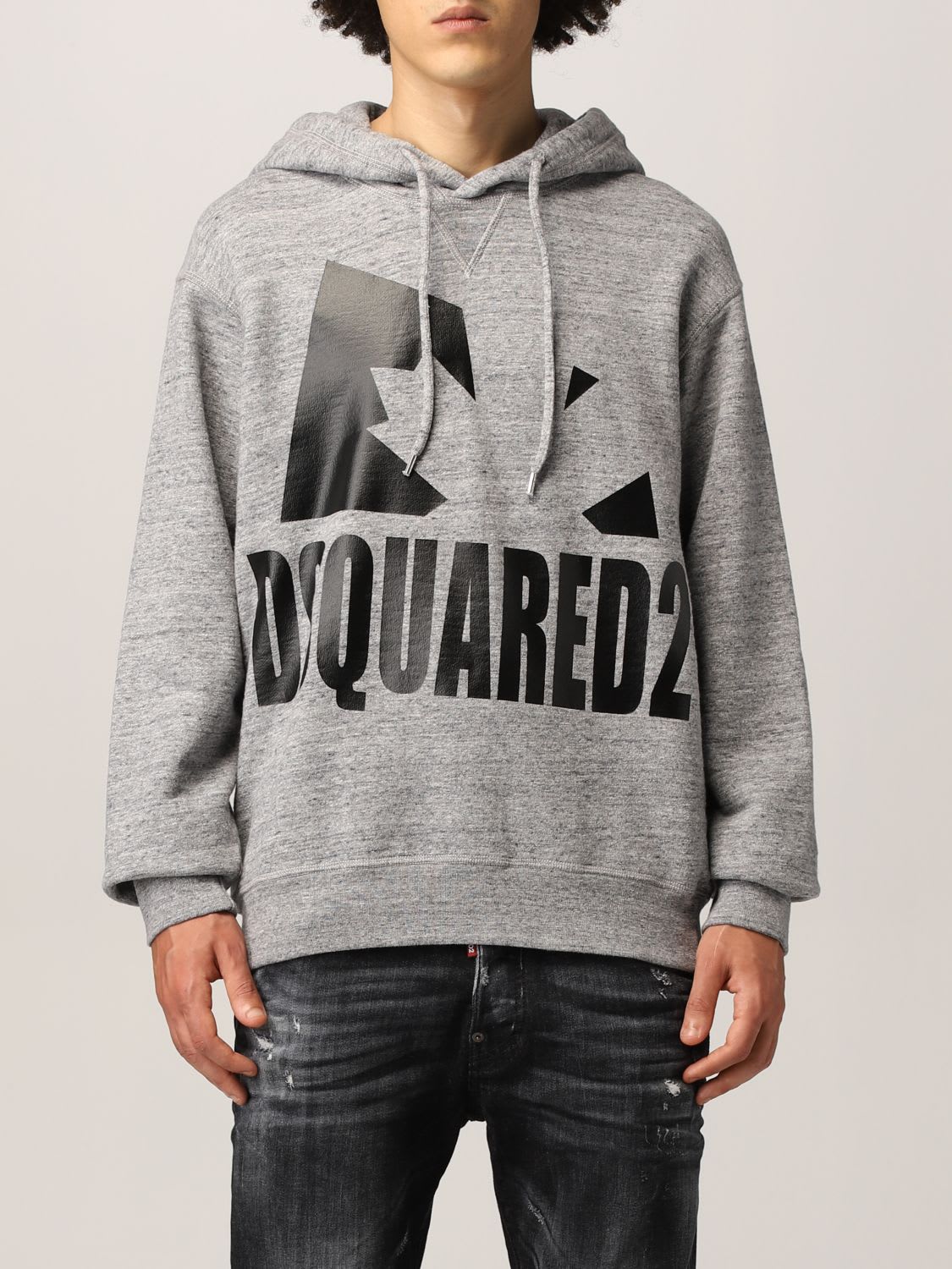 Dsquared2 Sweatshirt Dsquared2 Sweatshirt With Big Logo