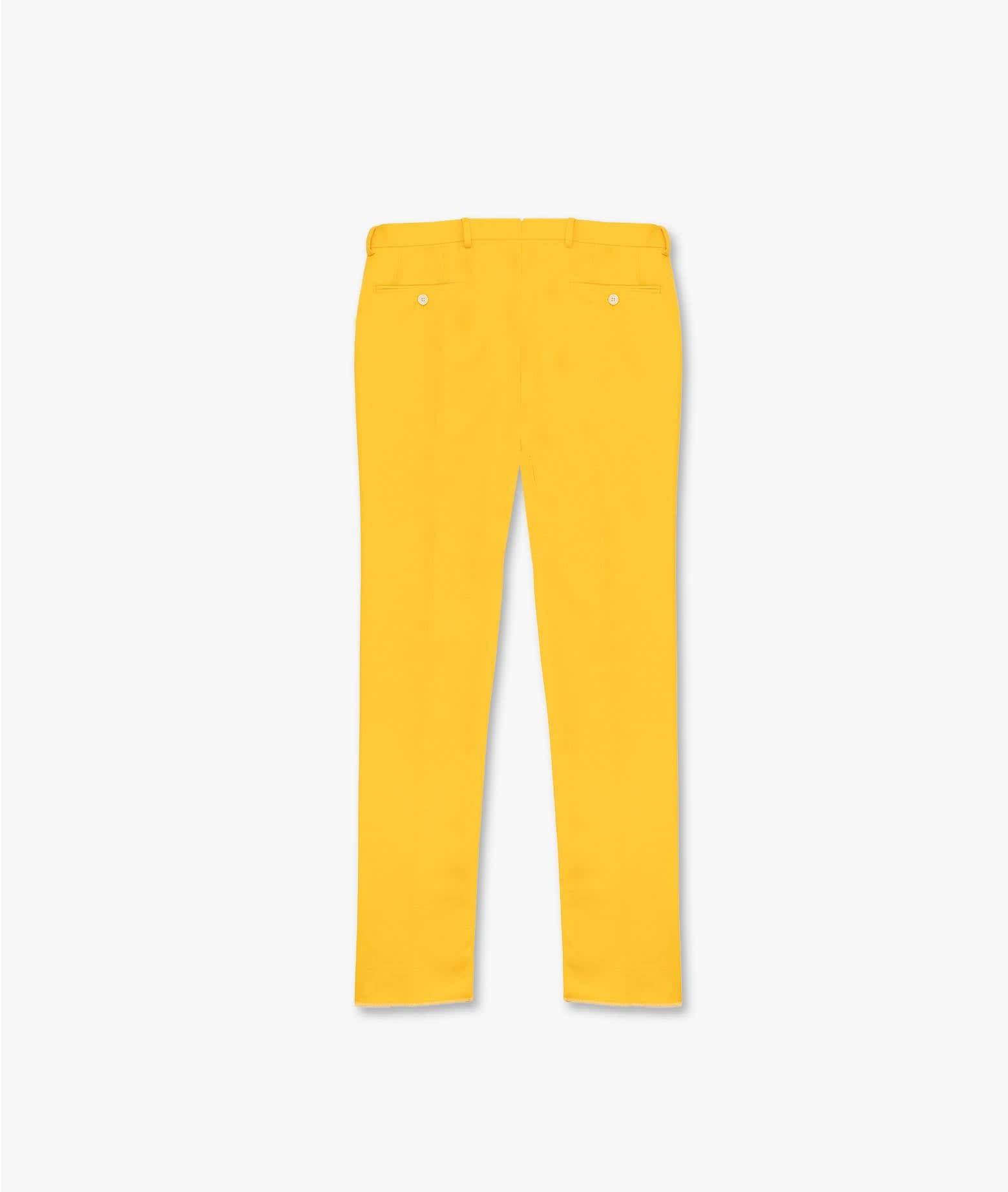 Larusmiani Trousers Delon Pants In Yellow