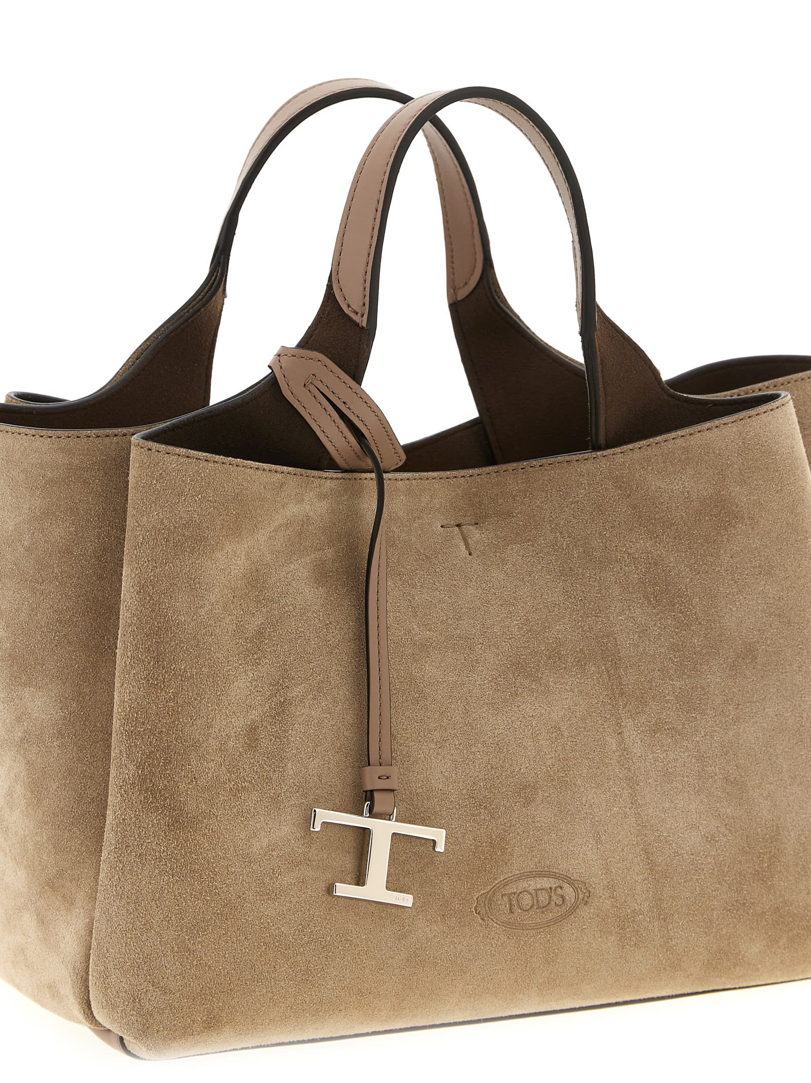 Tod's Apa Mini Handbag In Nude