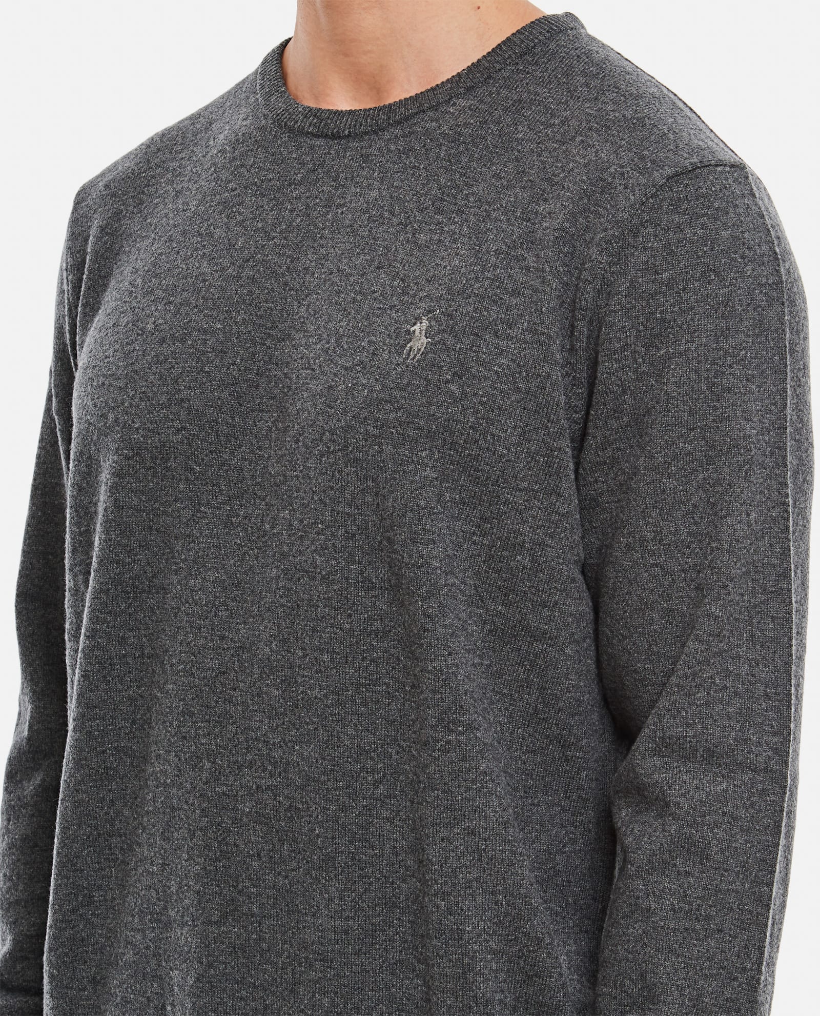 Shop Polo Ralph Lauren Pullover In Grey