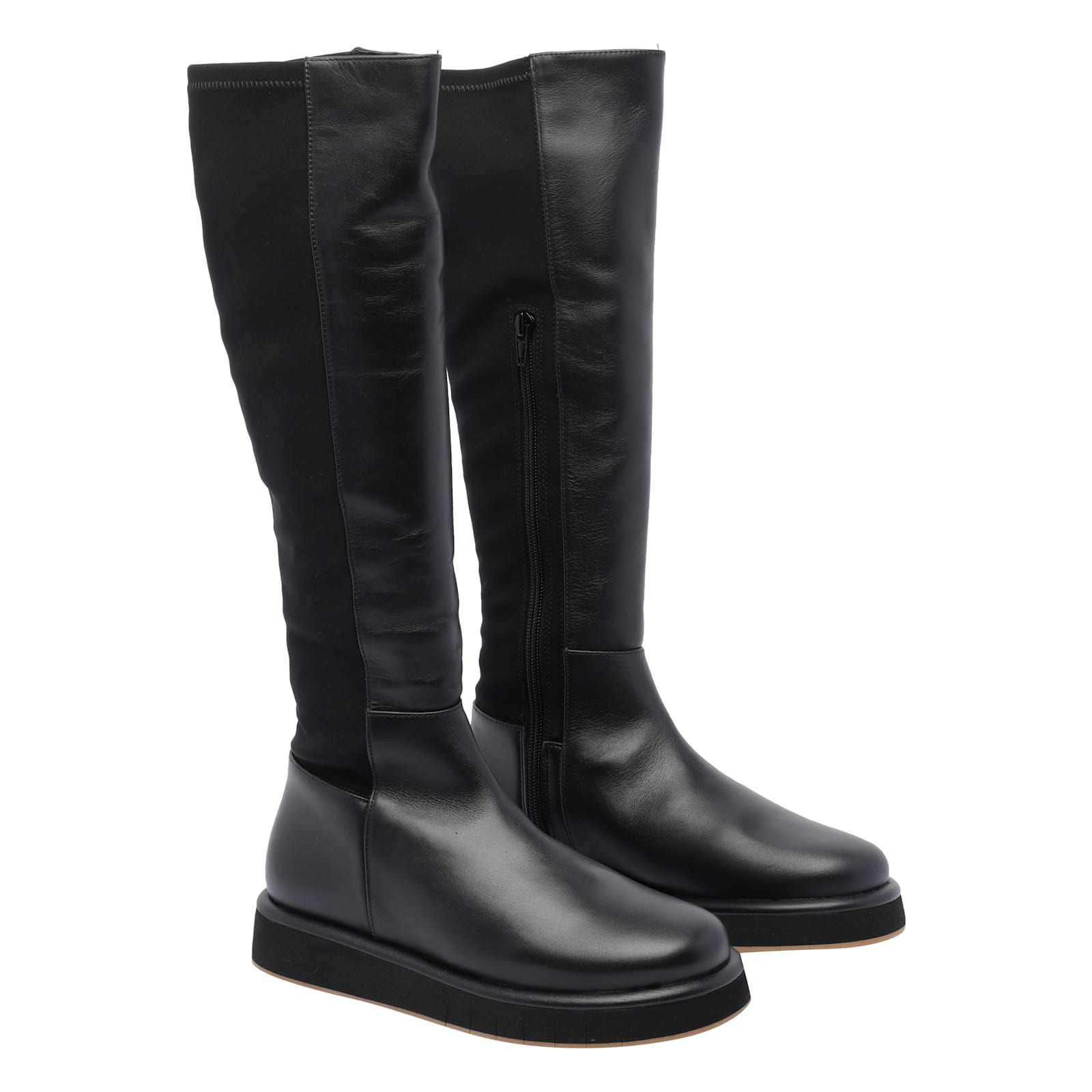 Paloma Barceló Platform Over-the-knee Boots In Black