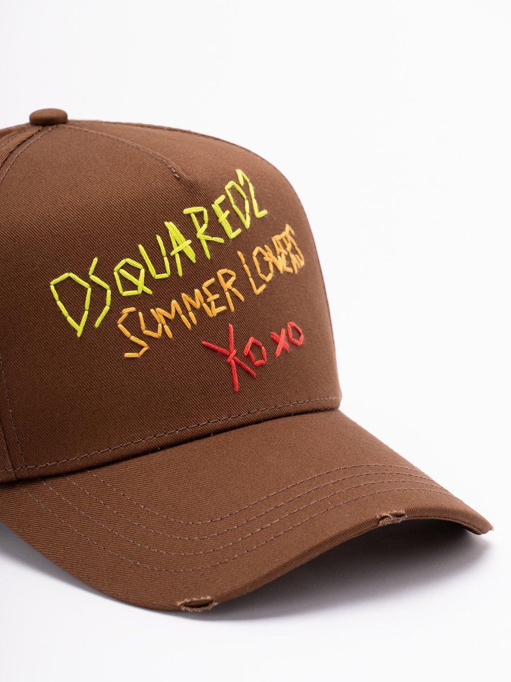 Dsquared2 Logo-embroidered Baseball Cap
