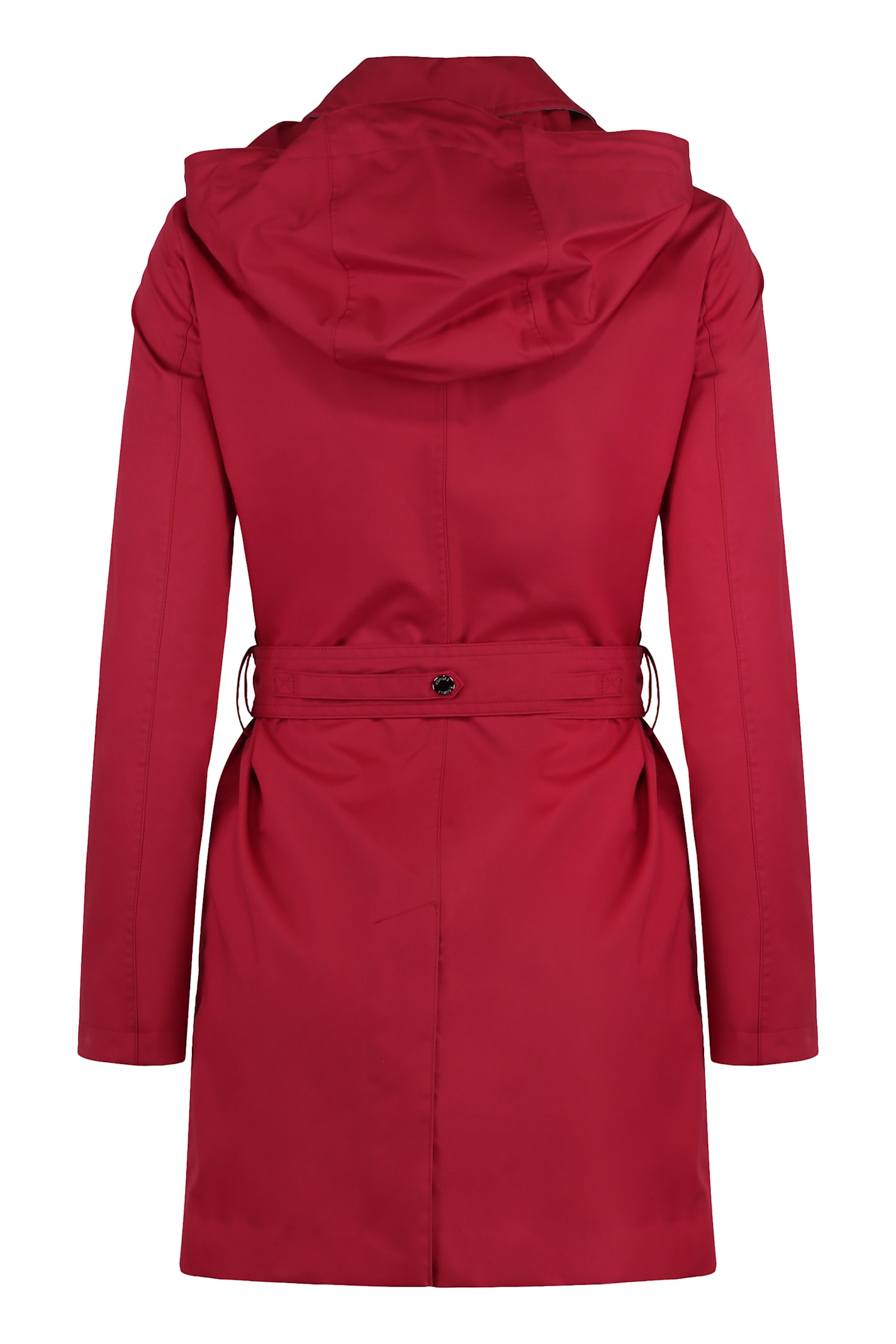 Moorer Giacinto Cotton Trench Coat In Brown