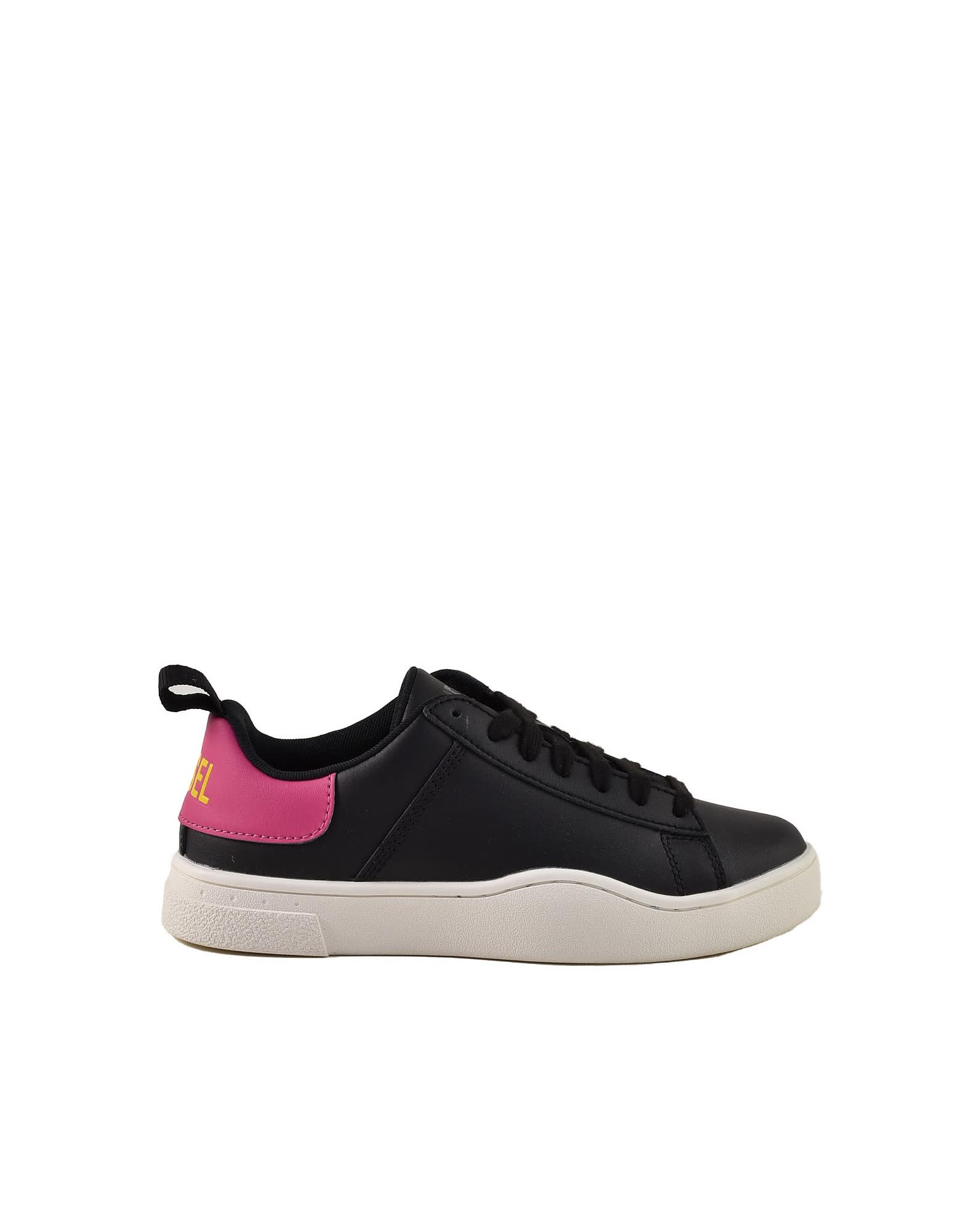 Diesel Womens Black / Pink Sneakers
