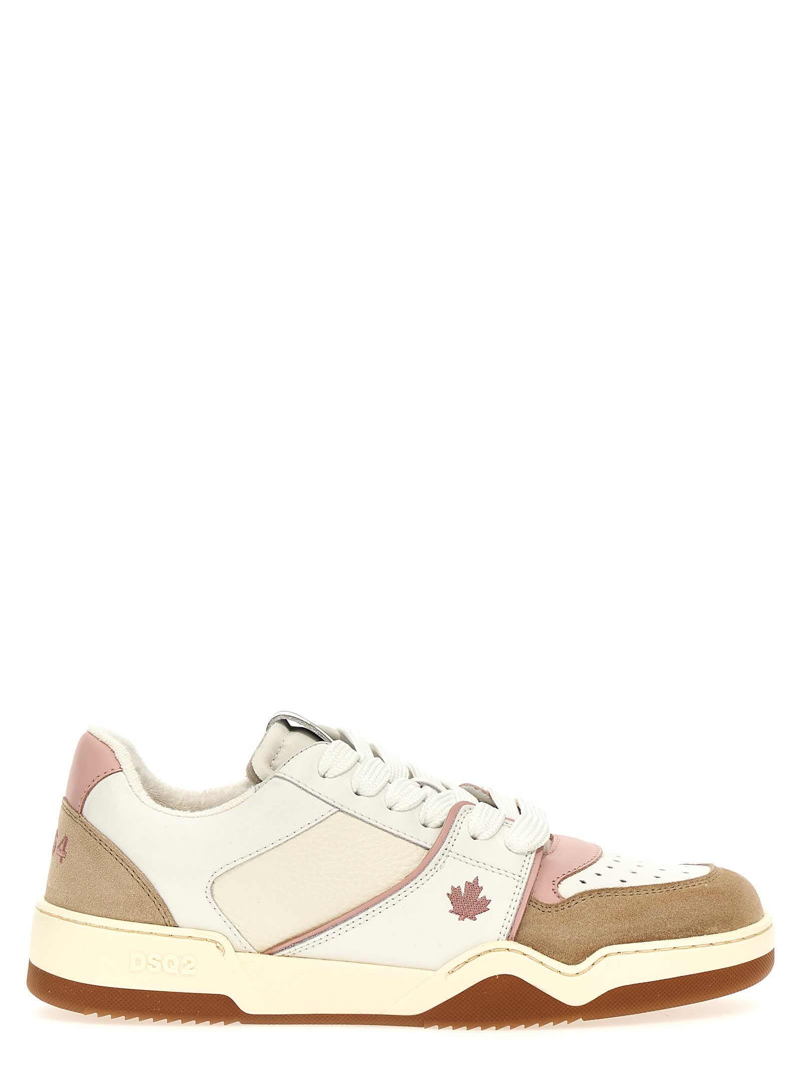 Shop Dsquared2 Spiker Sneakers In Pink