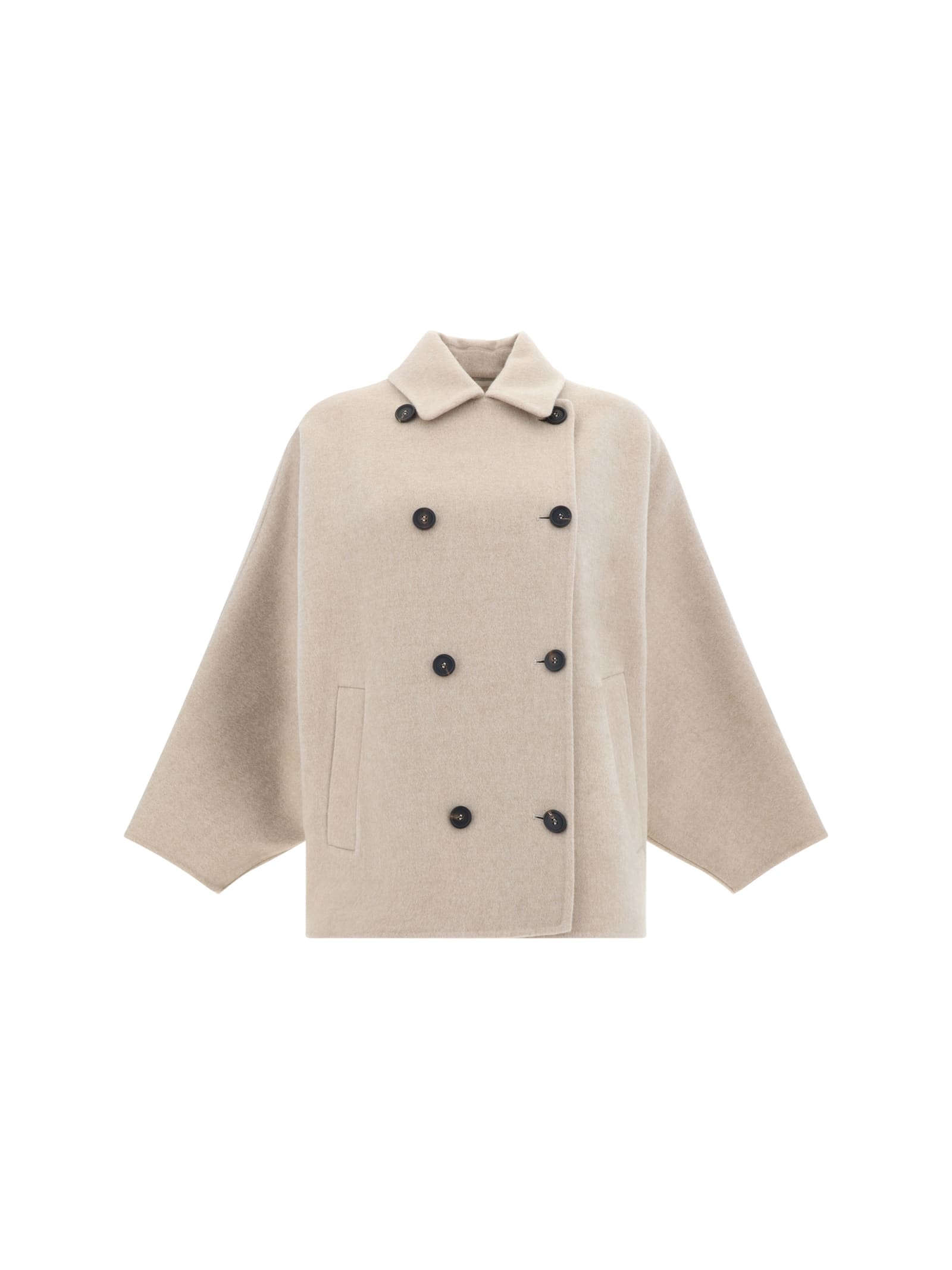 Shop Brunello Cucinelli Jacket In Beige