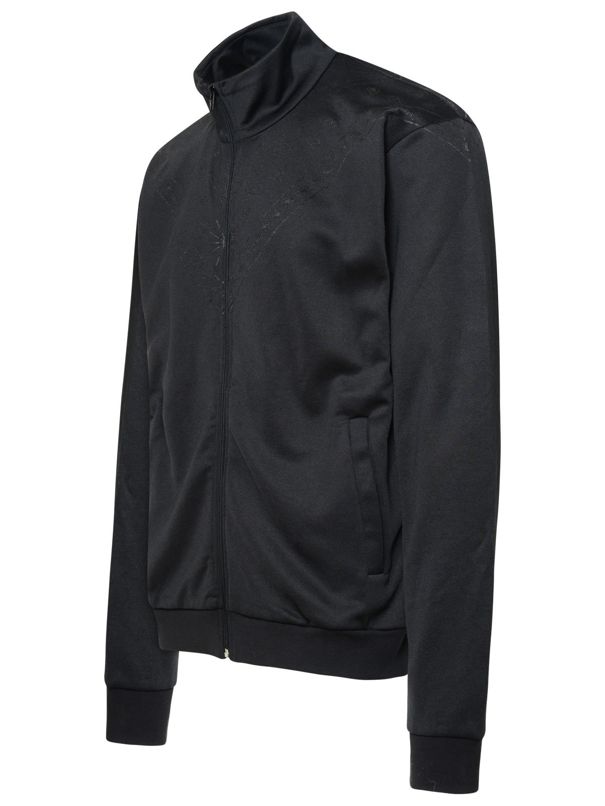 Marcelo Burlon County Of Milan Marcelo Burlon Black Polyester Blend Sweatshirt In Black