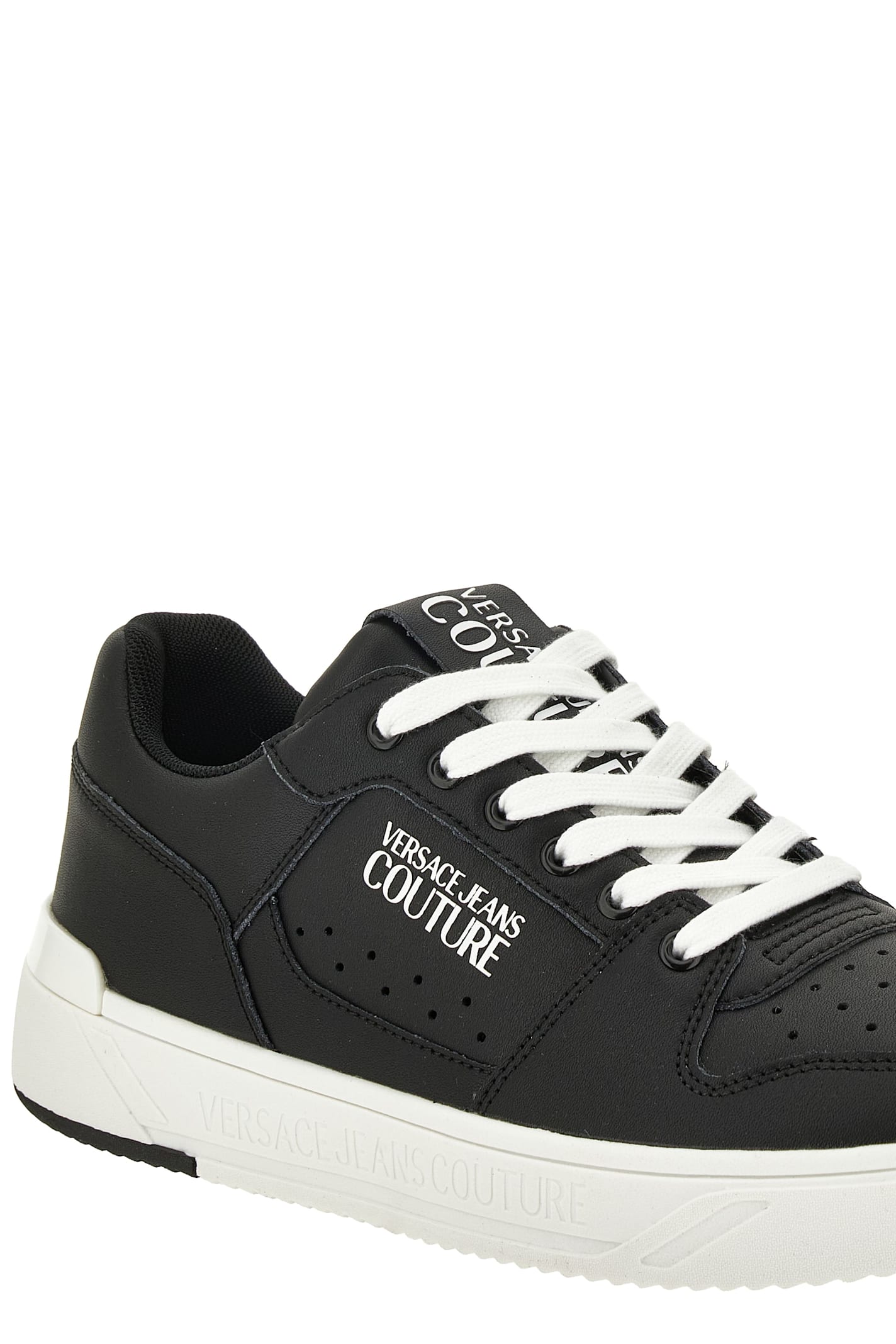 Versace Jeans Couture Sneakers In Black