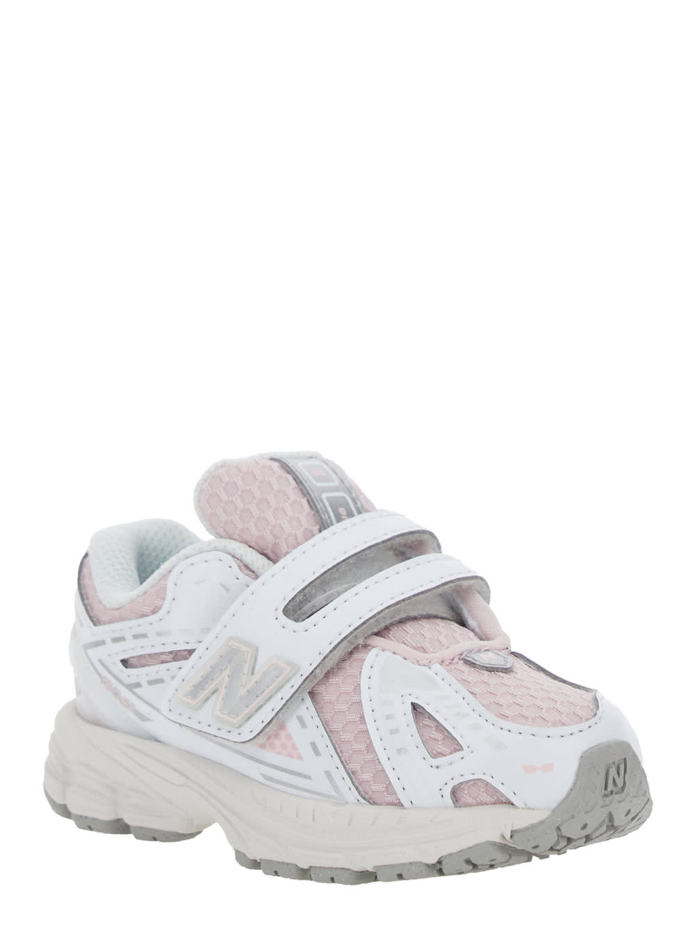 New Balance 1906r Pink Low Top Sneakers With Logo Detail In Mix Of Techno Fabrics Girl In Pink