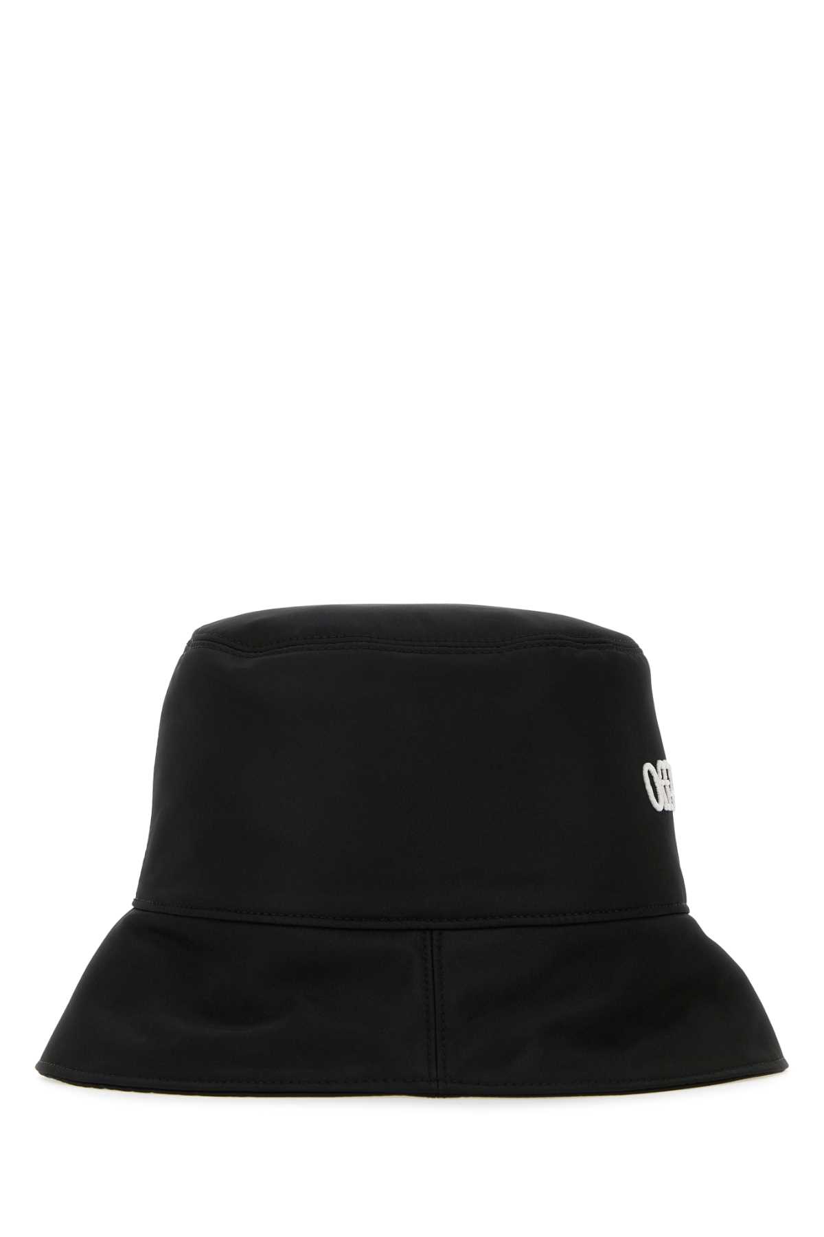 Shop Off-white Black Polyester Bucket Hat In 1001