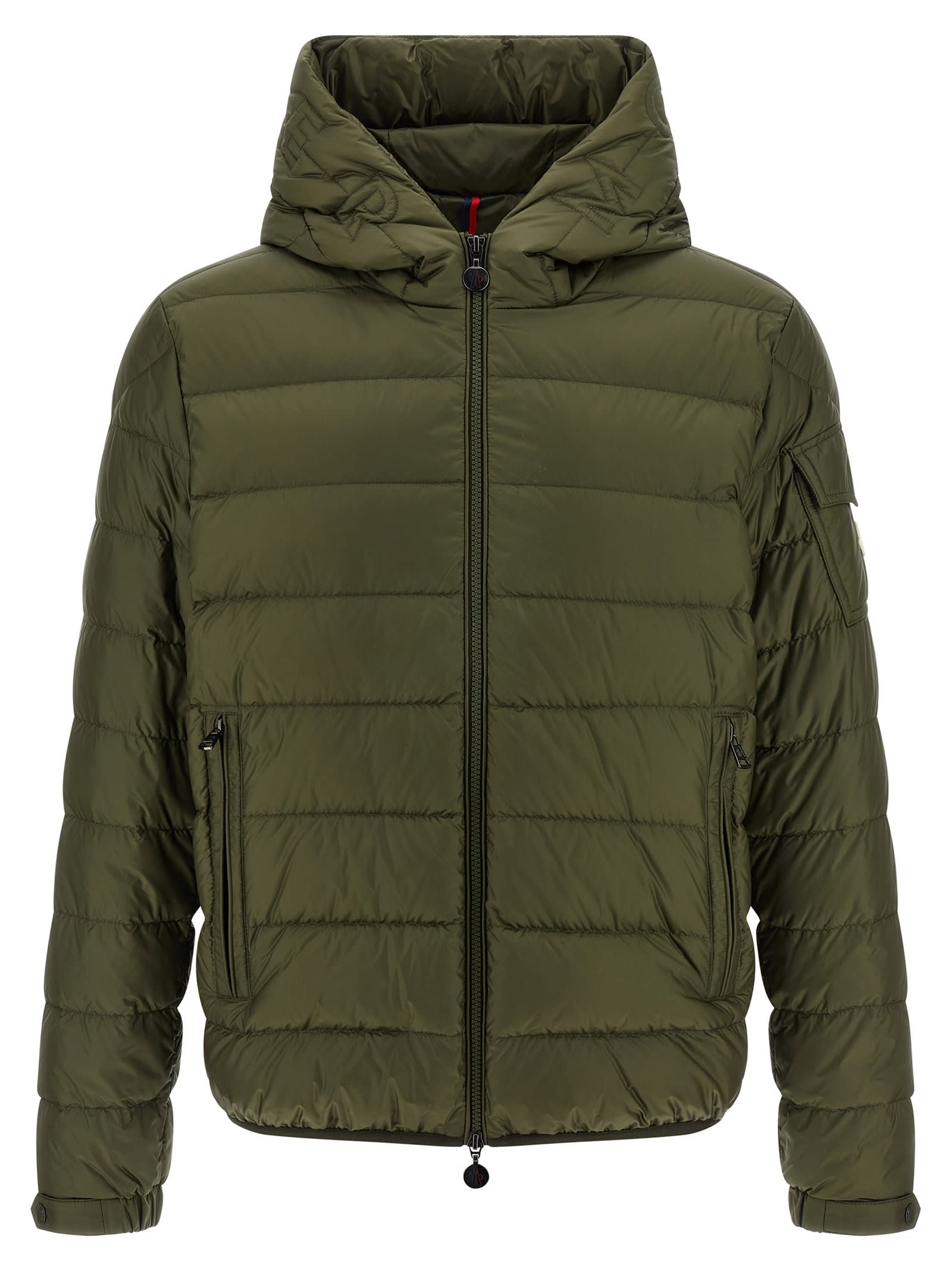 Moncler Najan Down Jacket In Green