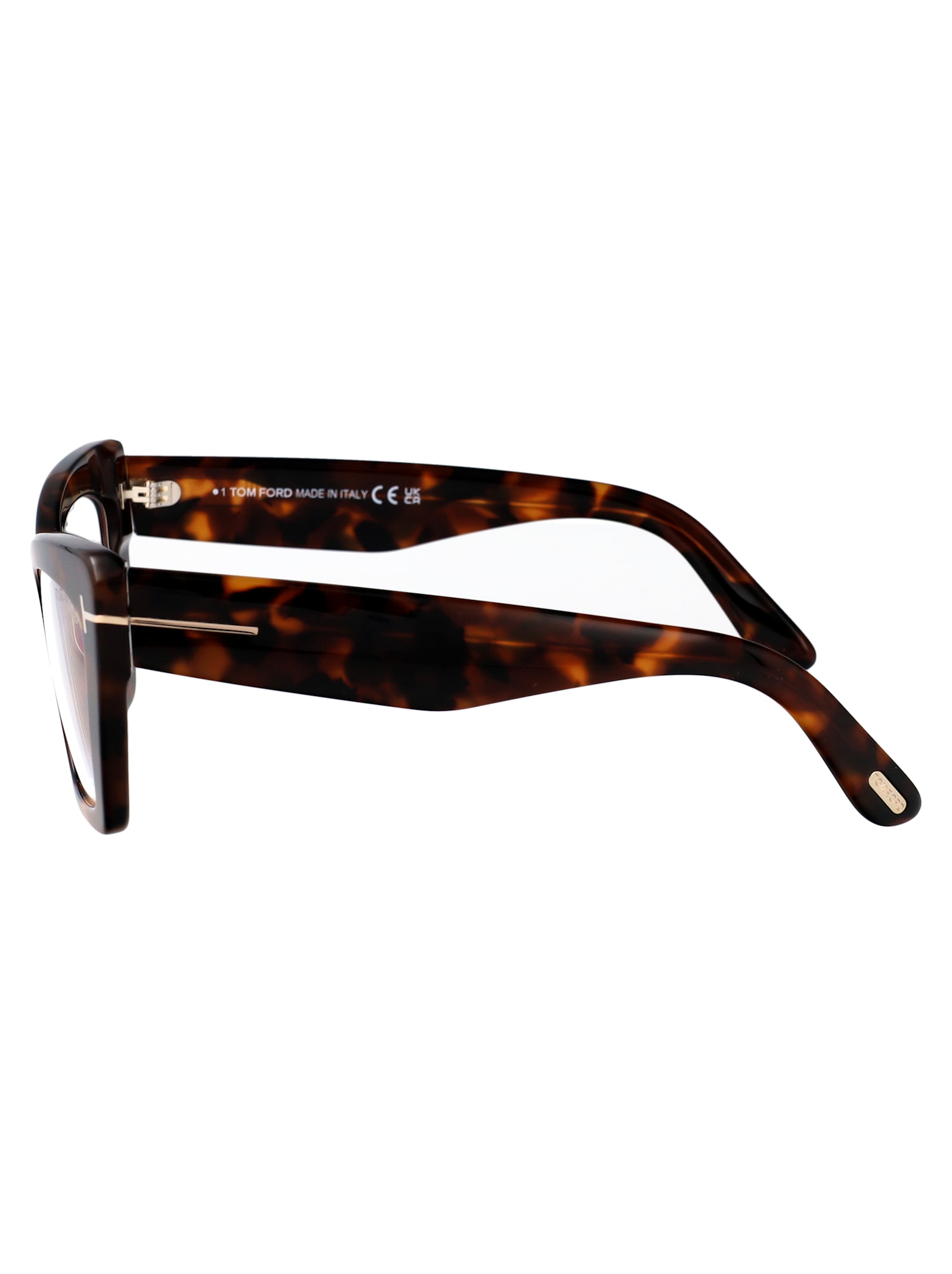 Tom Ford Avana Scura Acetate Glasses In Brown