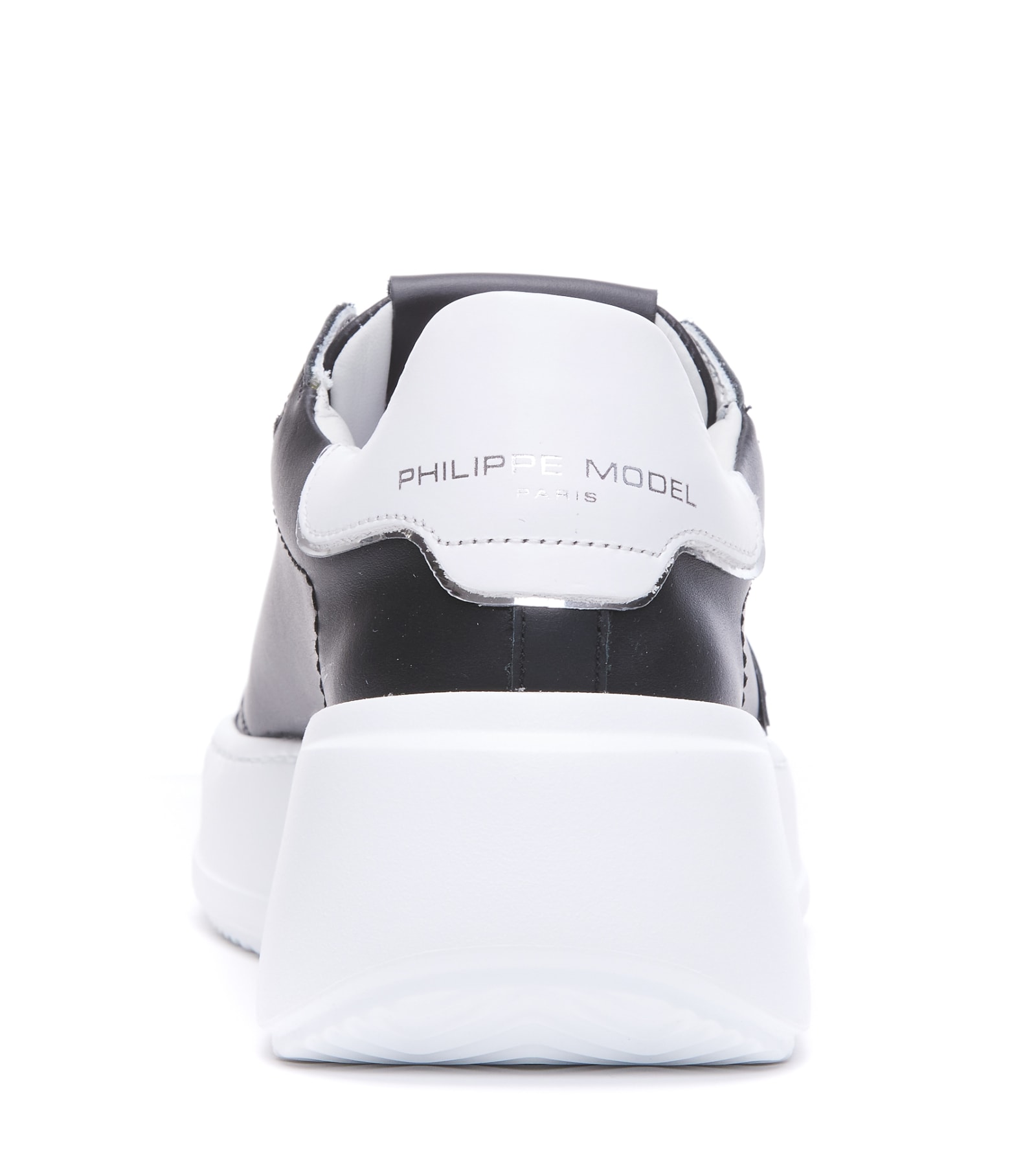Philippe Model Low Top Sneakers Contrast Heel