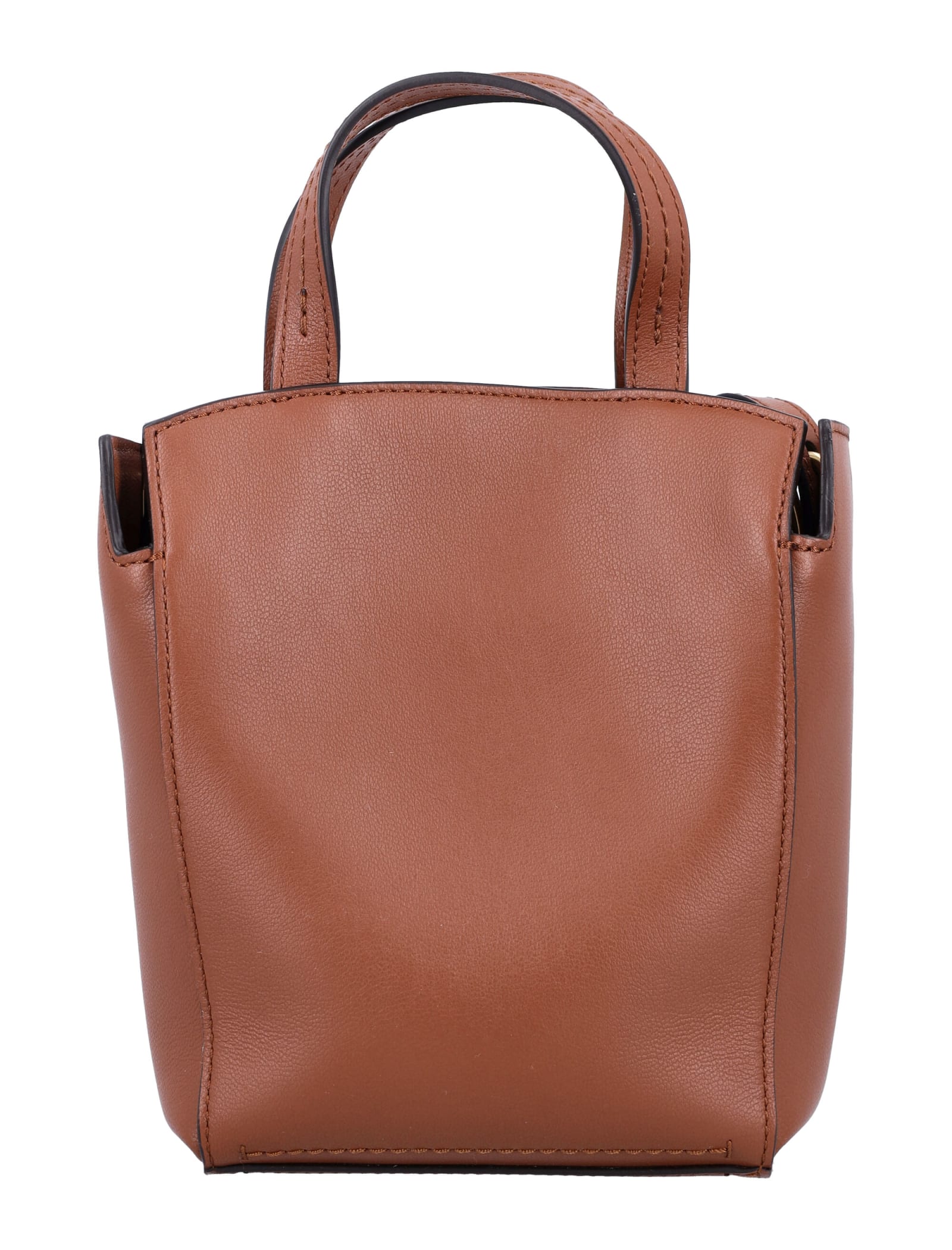 Shop Mulberry Clovelly Mini Tote Bag In Bright Oak